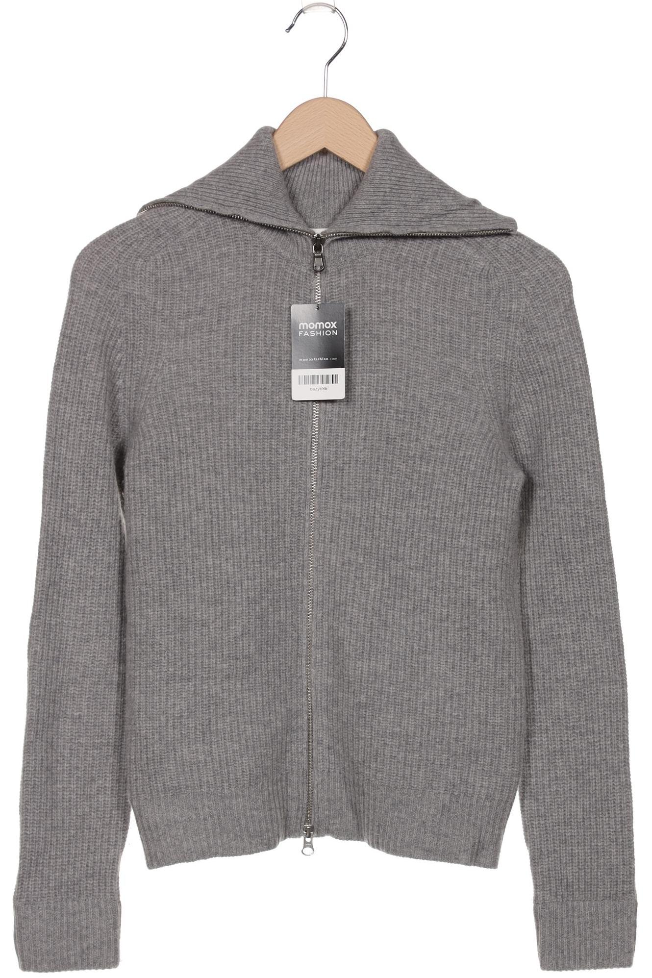 

hessnatur Damen Strickjacke, grau, Gr. 36