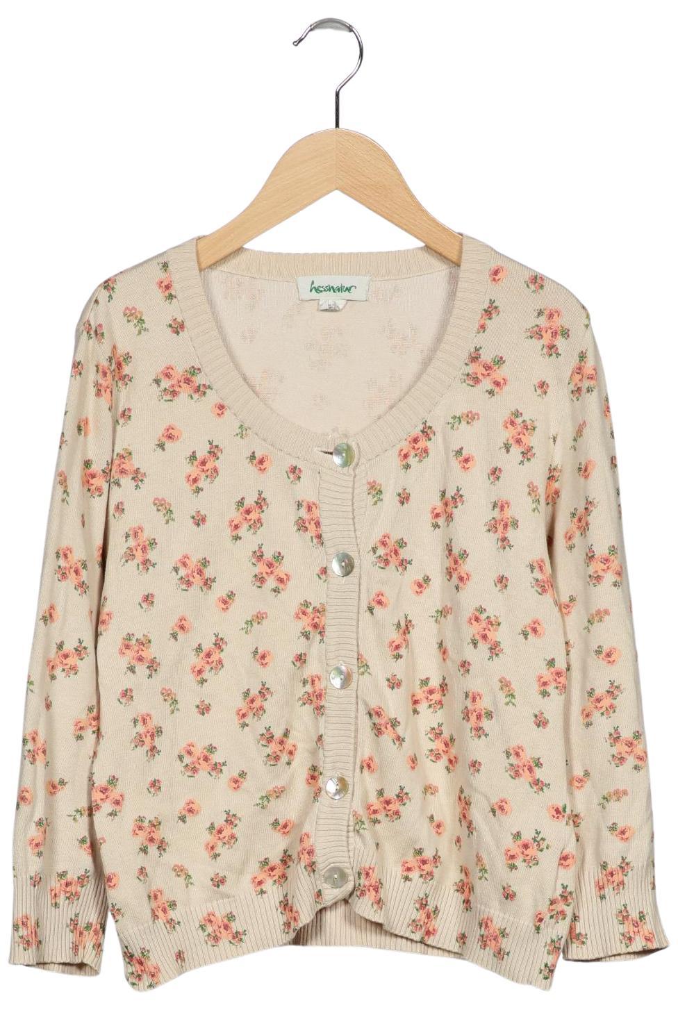 

hessnatur Damen Strickjacke, beige, Gr. 36