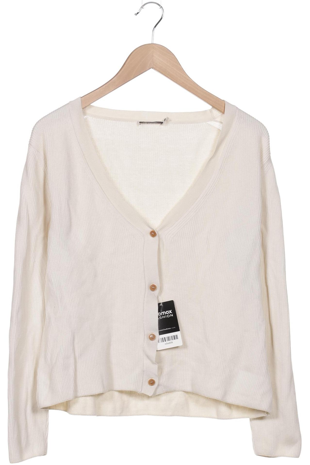 

hessnatur Damen Strickjacke, weiß, Gr. 40