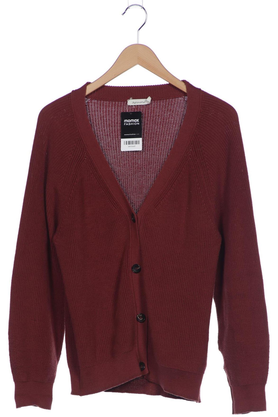 

hessnatur Damen Strickjacke, bordeaux, Gr. 40