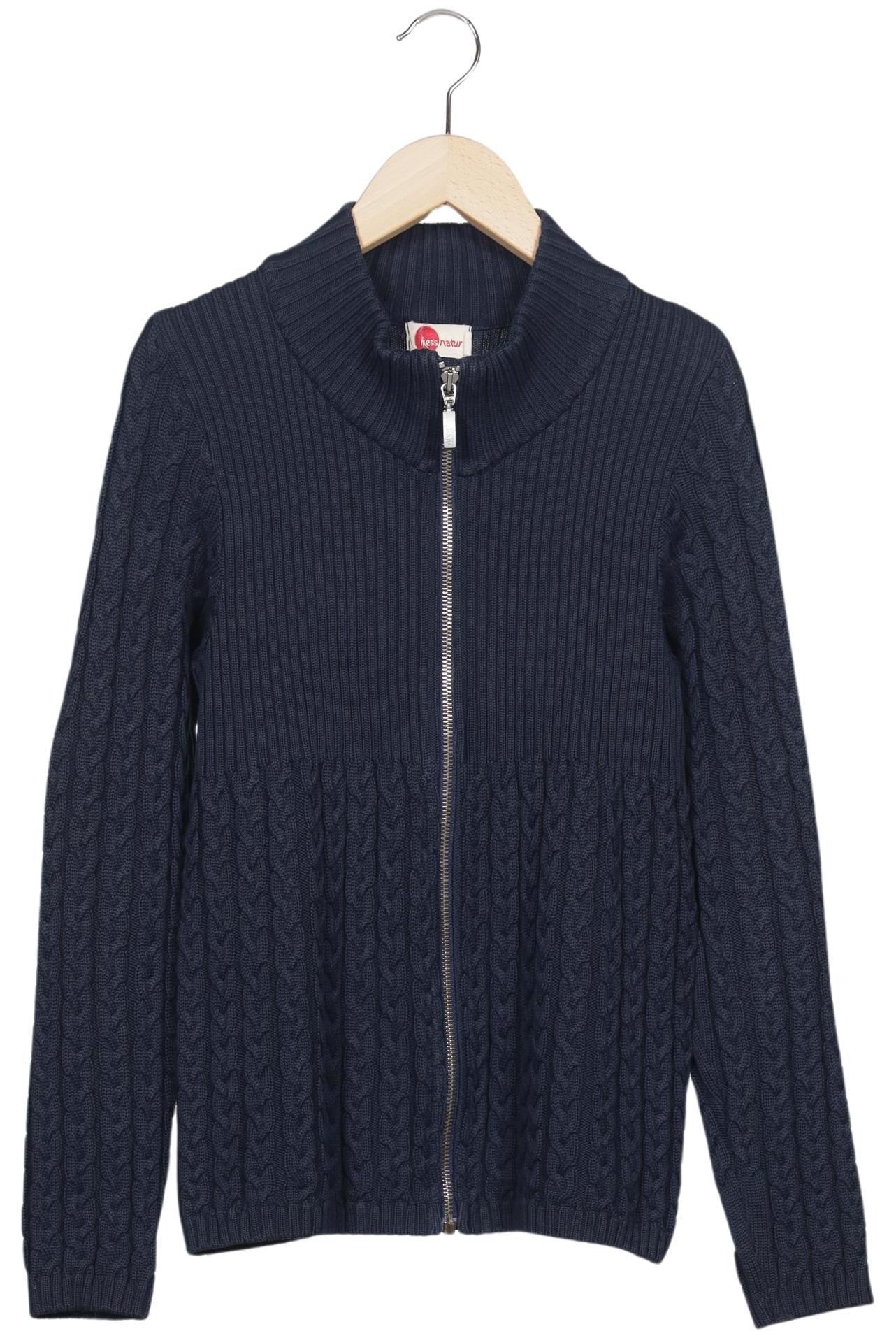 

hessnatur Damen Strickjacke, marineblau, Gr. 36