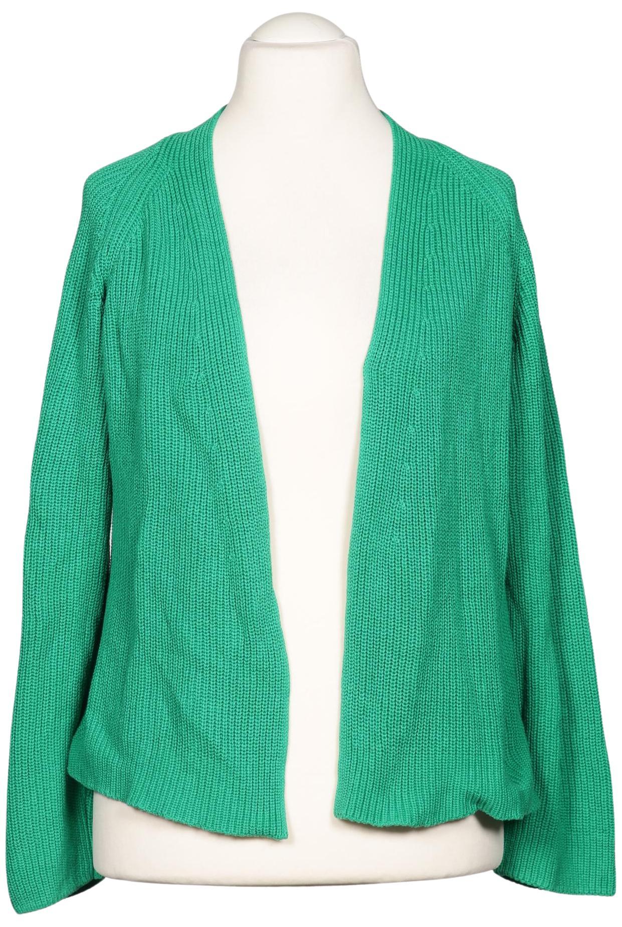 

hessnatur Damen Strickjacke, grün, Gr. 40