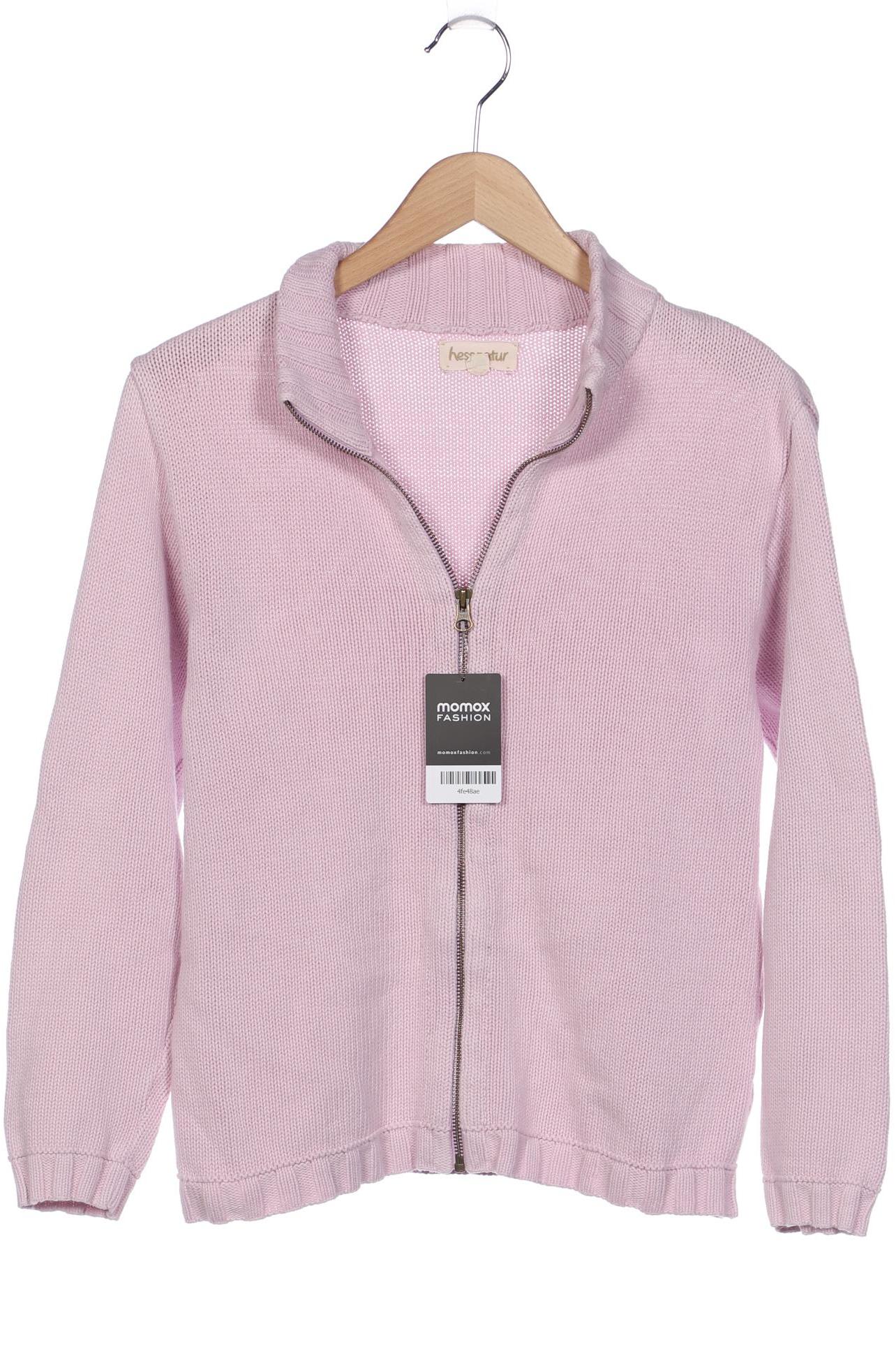

hessnatur Damen Strickjacke, pink, Gr. 38