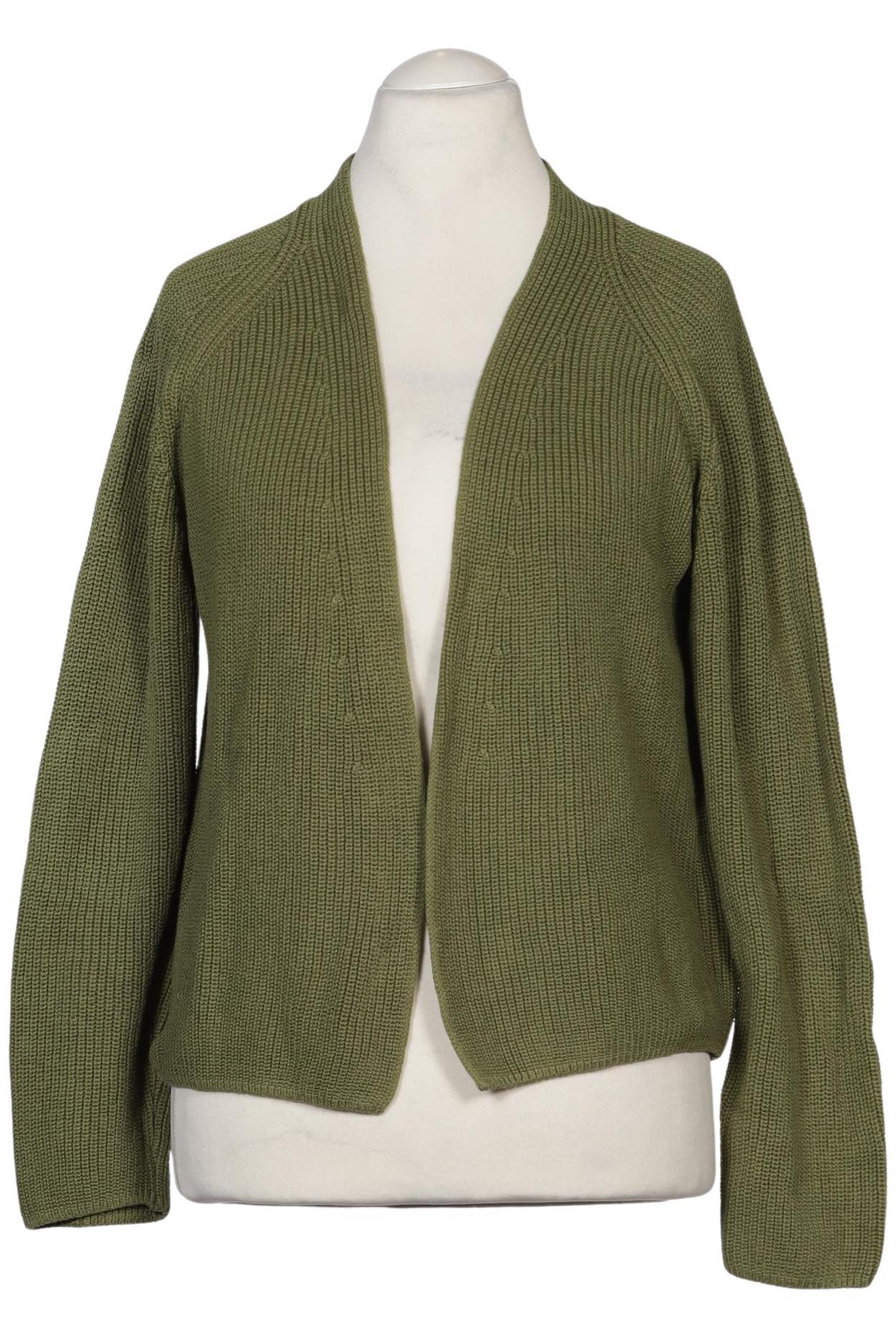 

hessnatur Damen Strickjacke, grün, Gr. 40