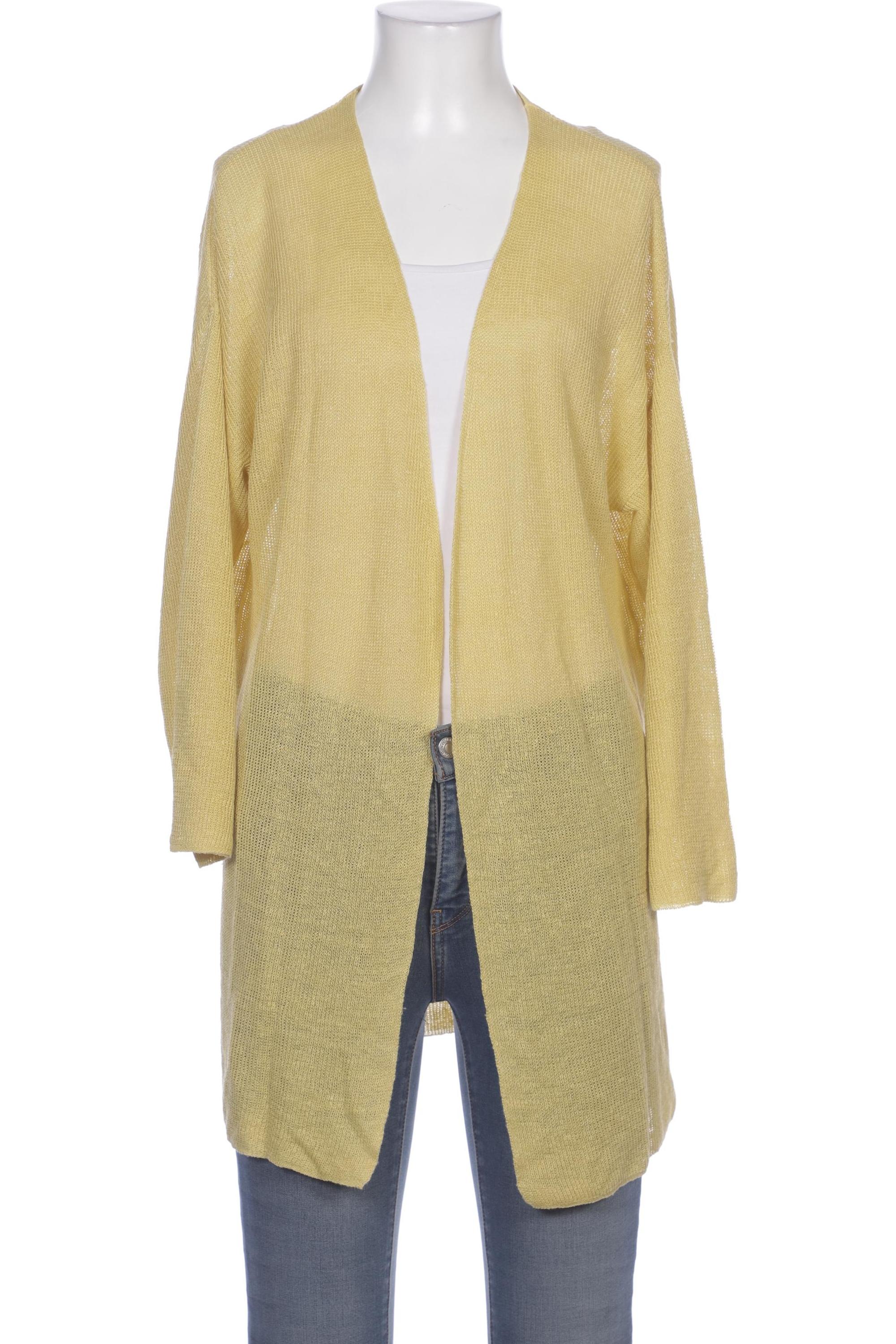 

hessnatur Damen Strickjacke, gelb, Gr. 38