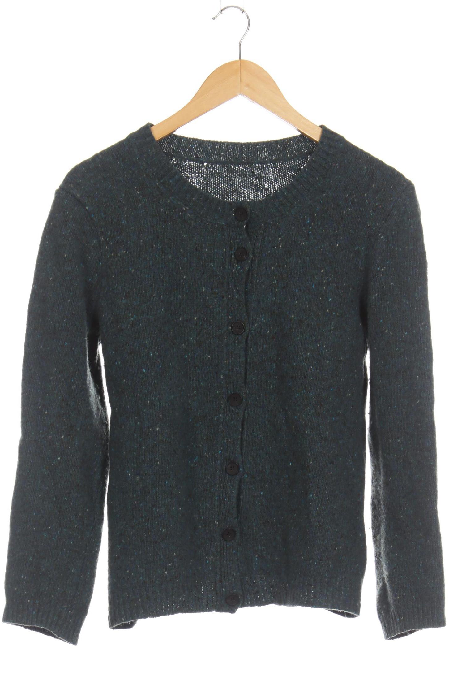 

hessnatur Damen Strickjacke, türkis, Gr. 42