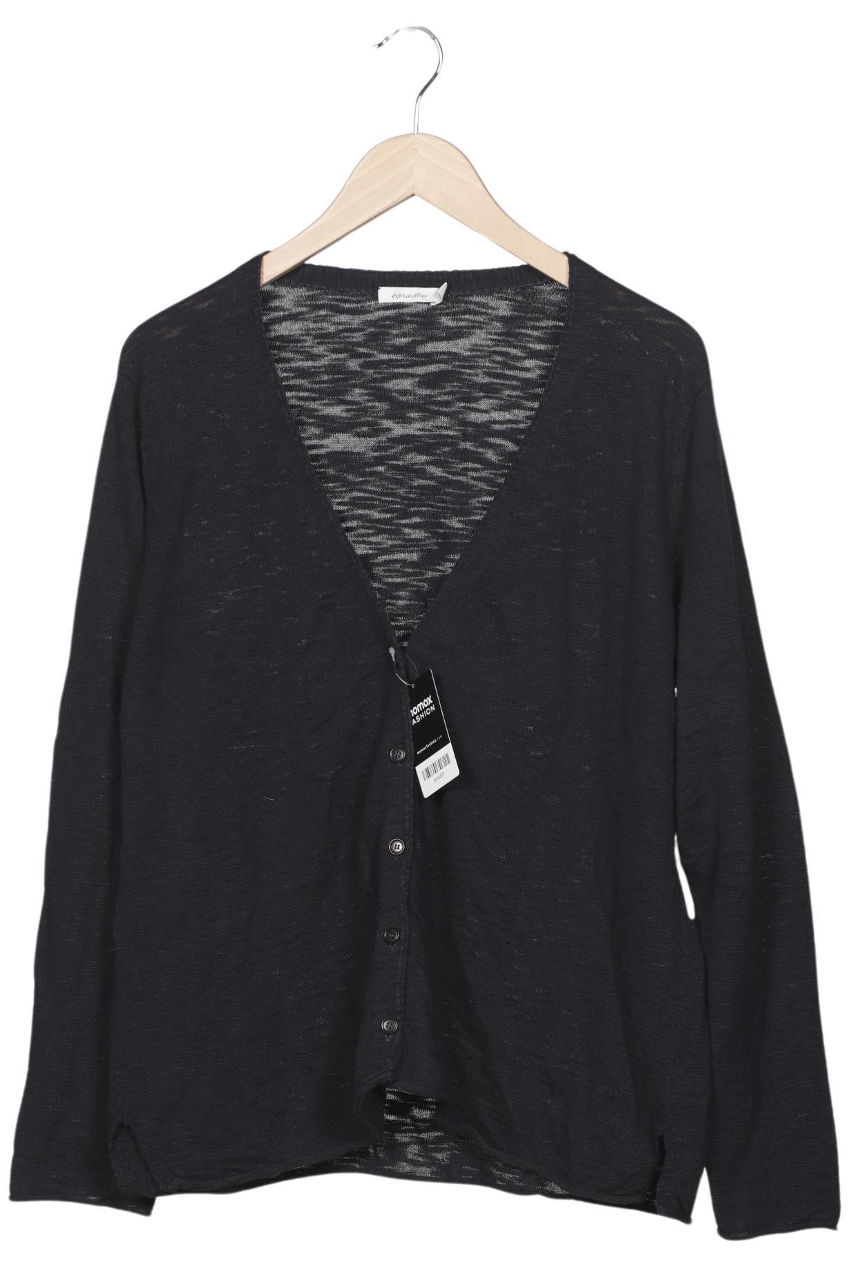 

hessnatur Damen Strickjacke, marineblau, Gr. 48