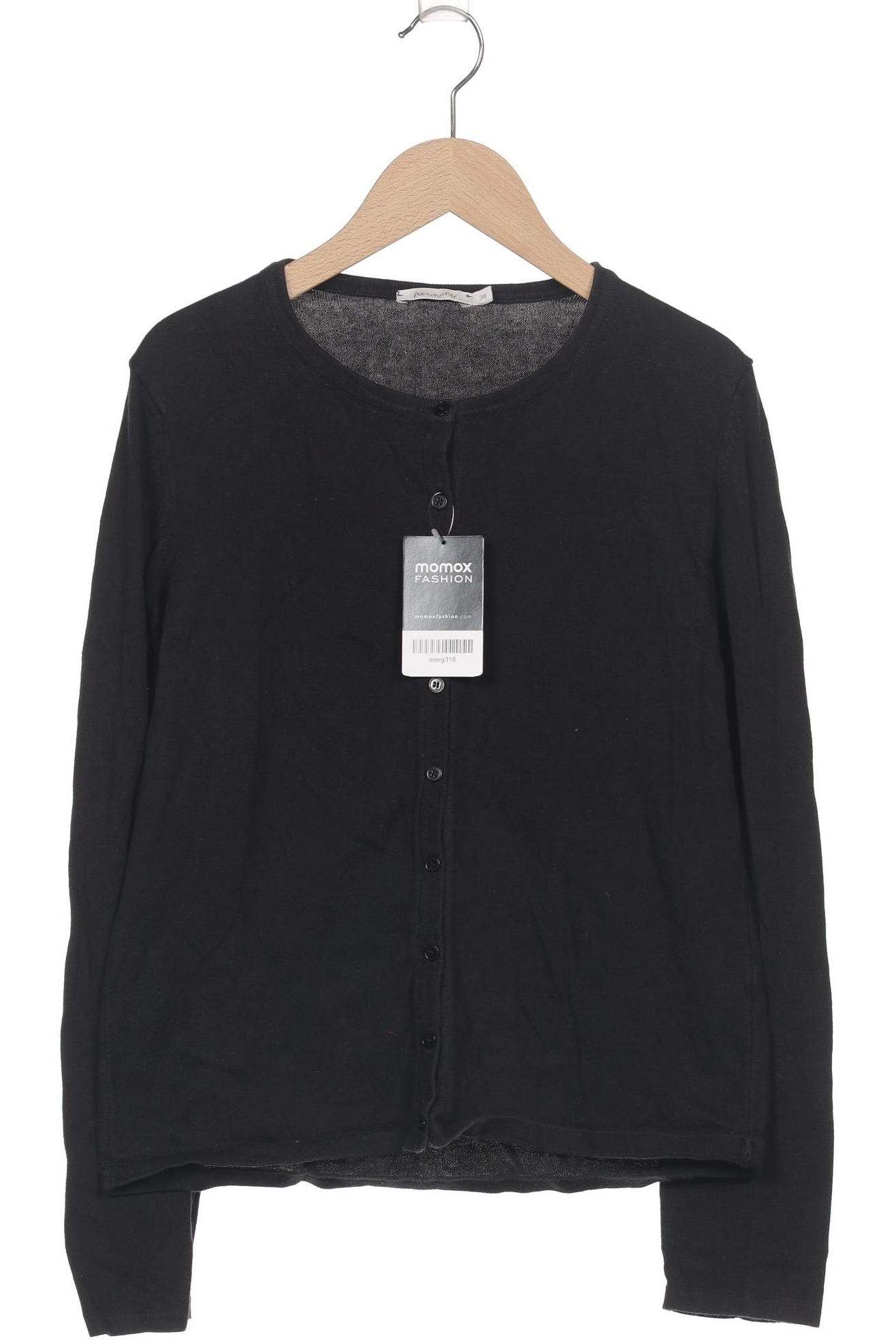 

hessnatur Damen Strickjacke, schwarz, Gr. 36