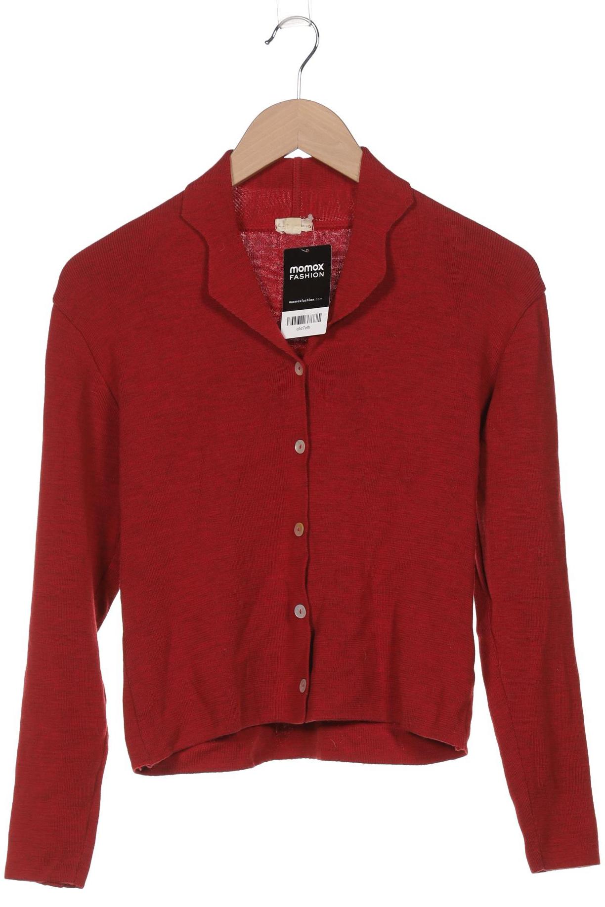 

hessnatur Damen Strickjacke, rot, Gr. 34