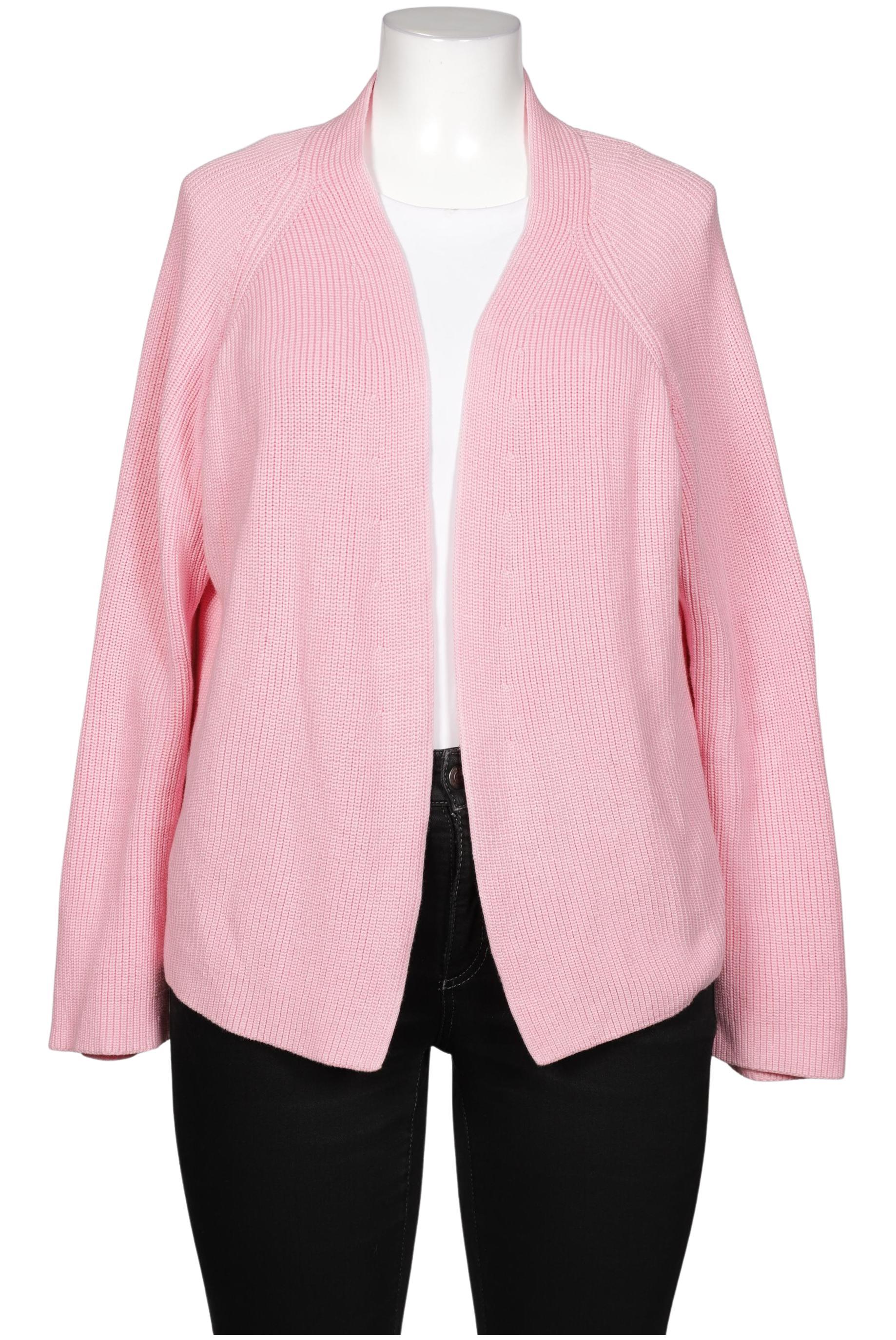 

hessnatur Damen Strickjacke, pink, Gr. 46