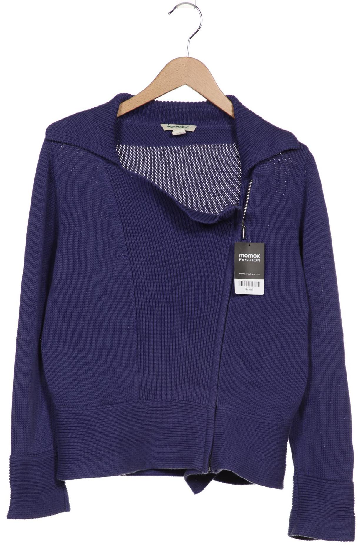 

hessnatur Damen Strickjacke, marineblau, Gr. 36