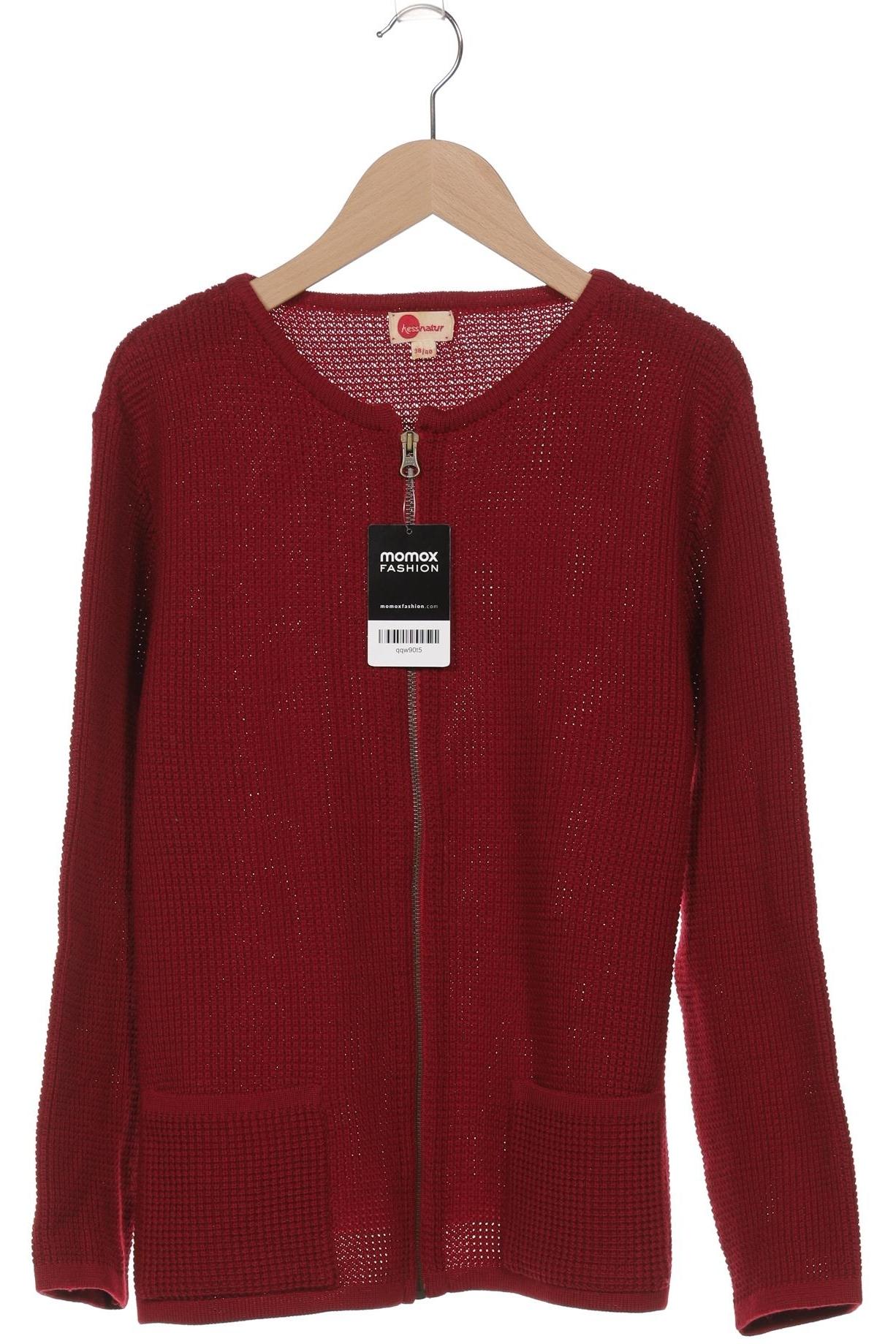 

hessnatur Damen Strickjacke, bordeaux, Gr. 38