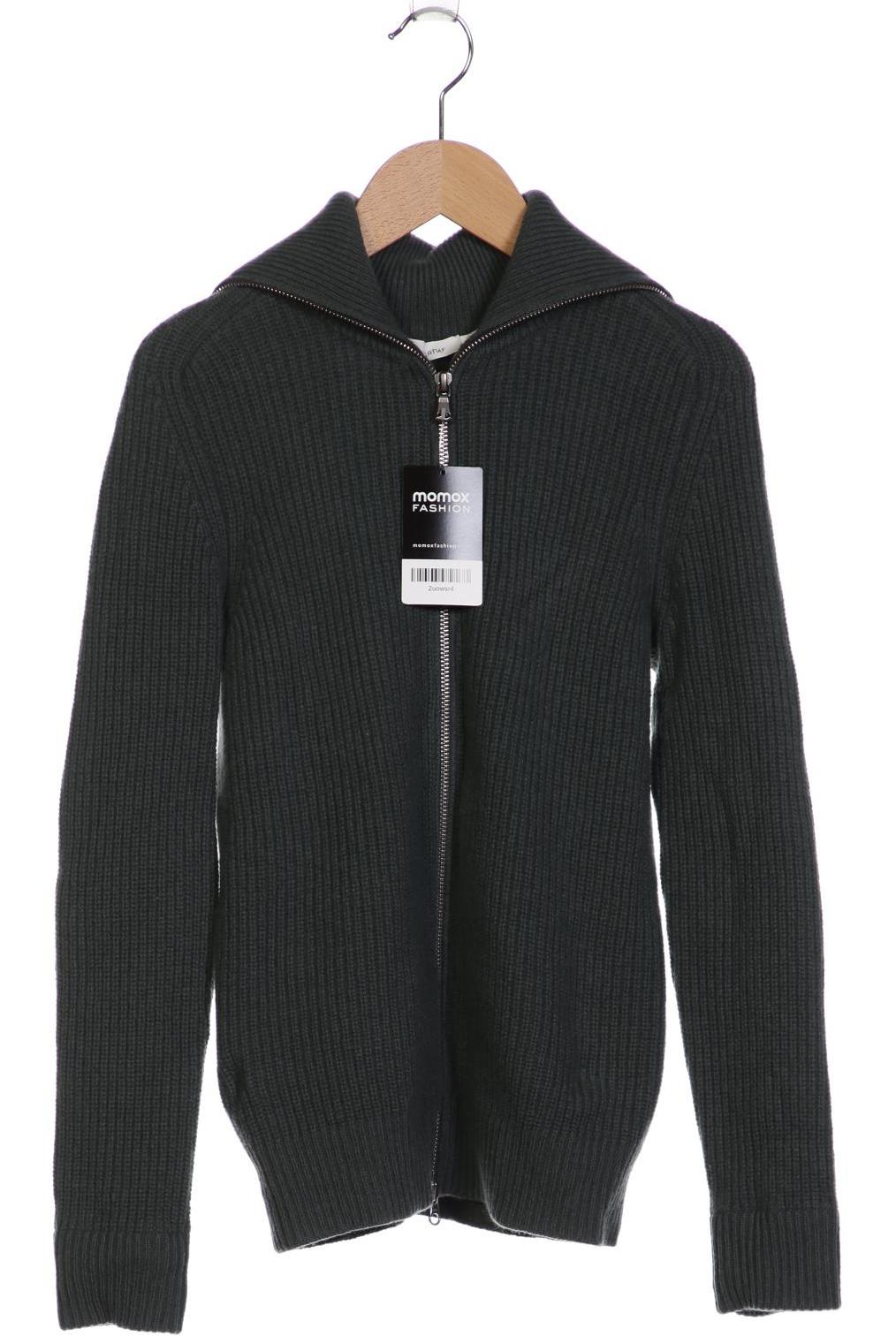 

hessnatur Damen Strickjacke, grün, Gr. 36
