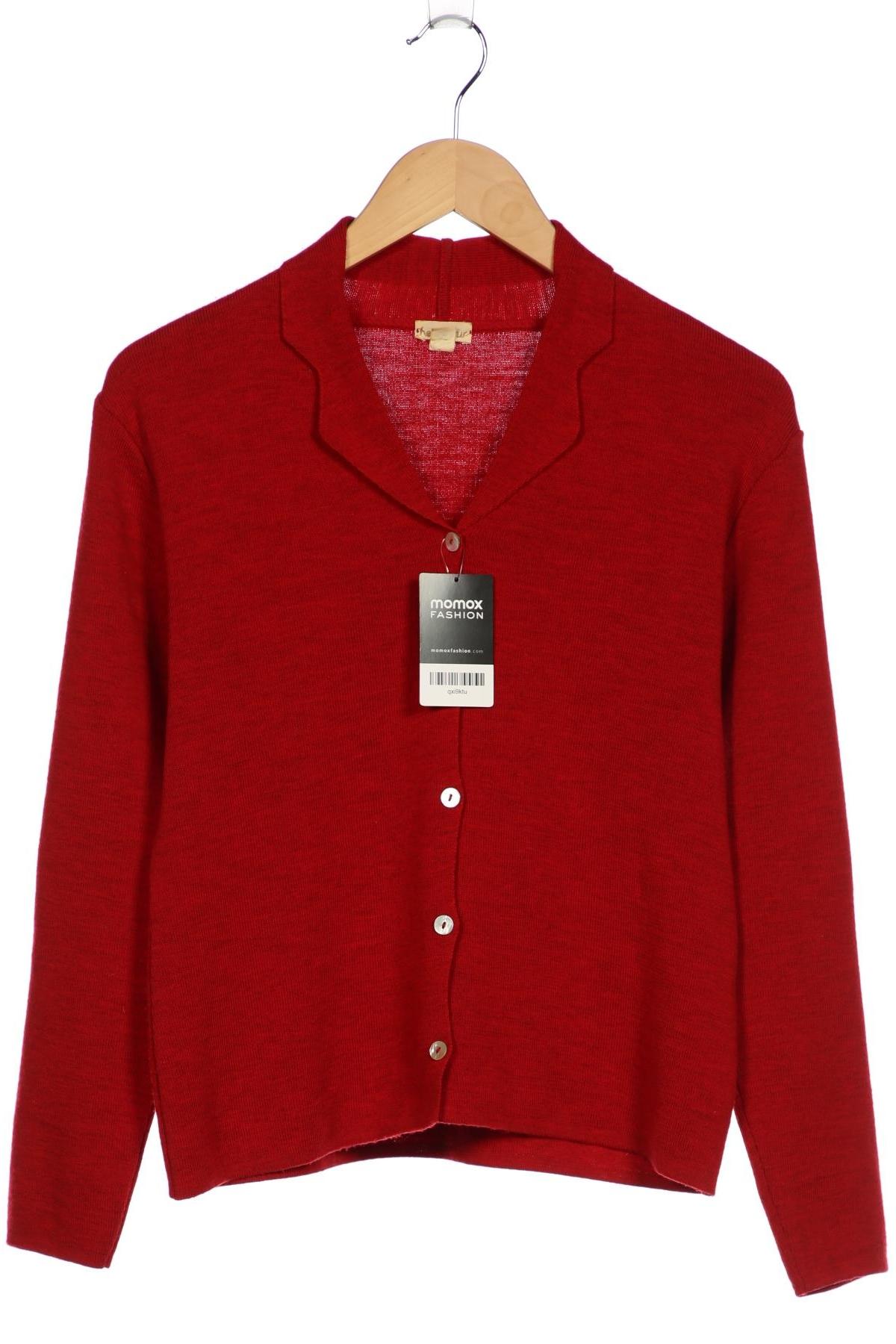 

hessnatur Damen Strickjacke, rot, Gr. 38