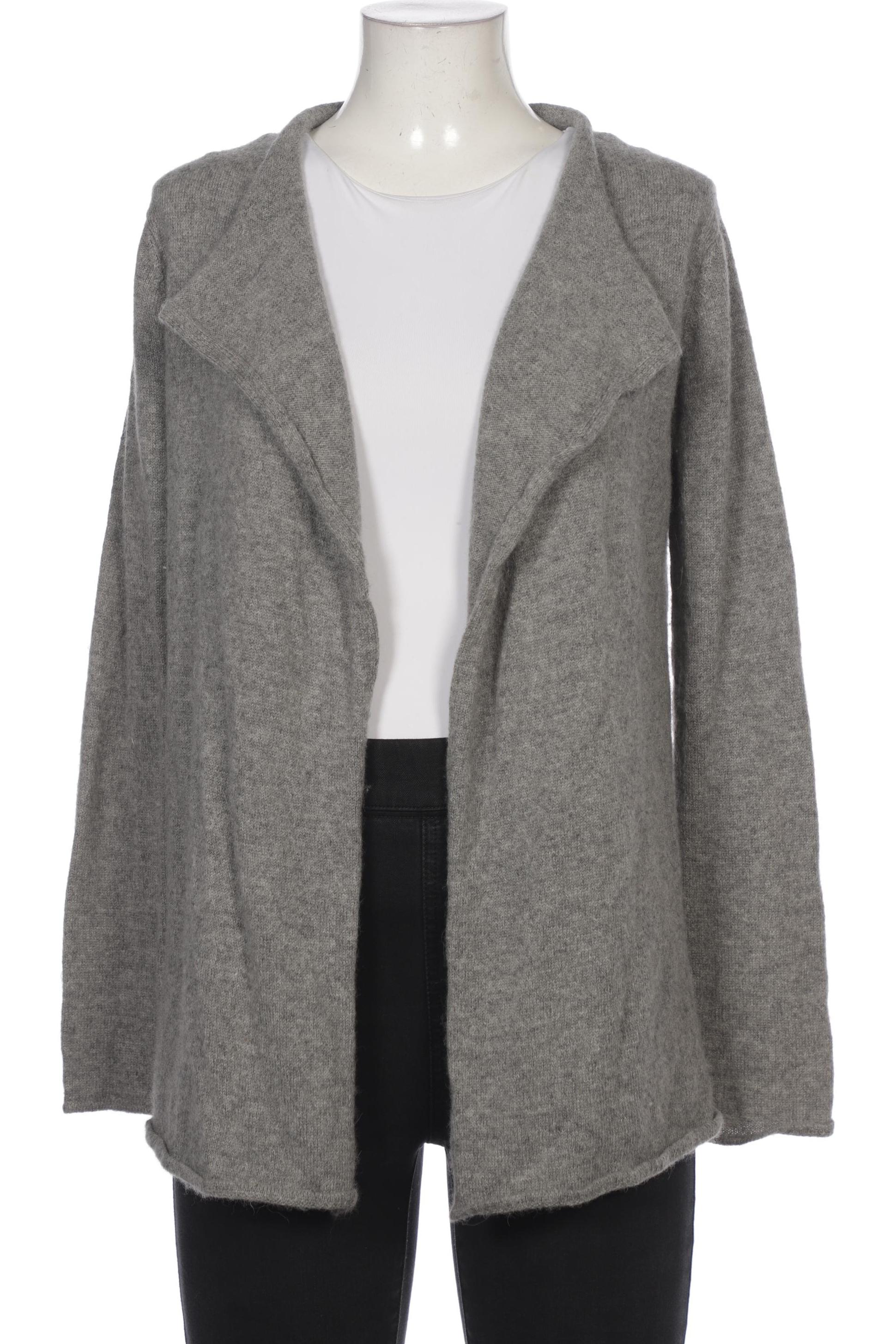 

hessnatur Damen Strickjacke, grau, Gr. 42