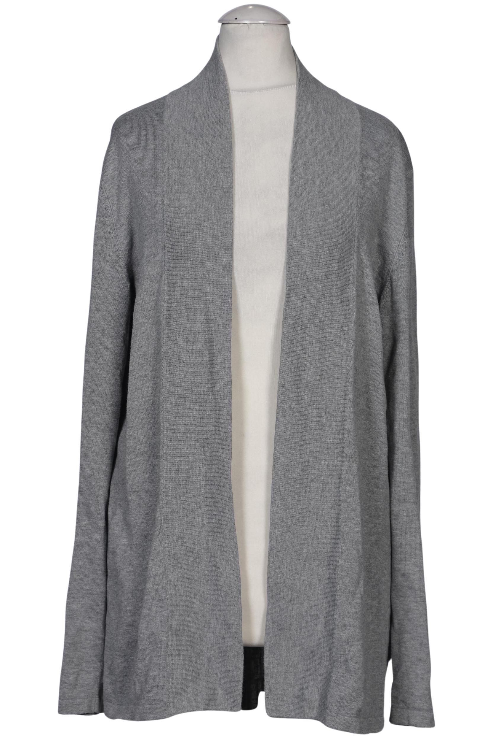 

hessnatur Damen Strickjacke, grau, Gr. 36