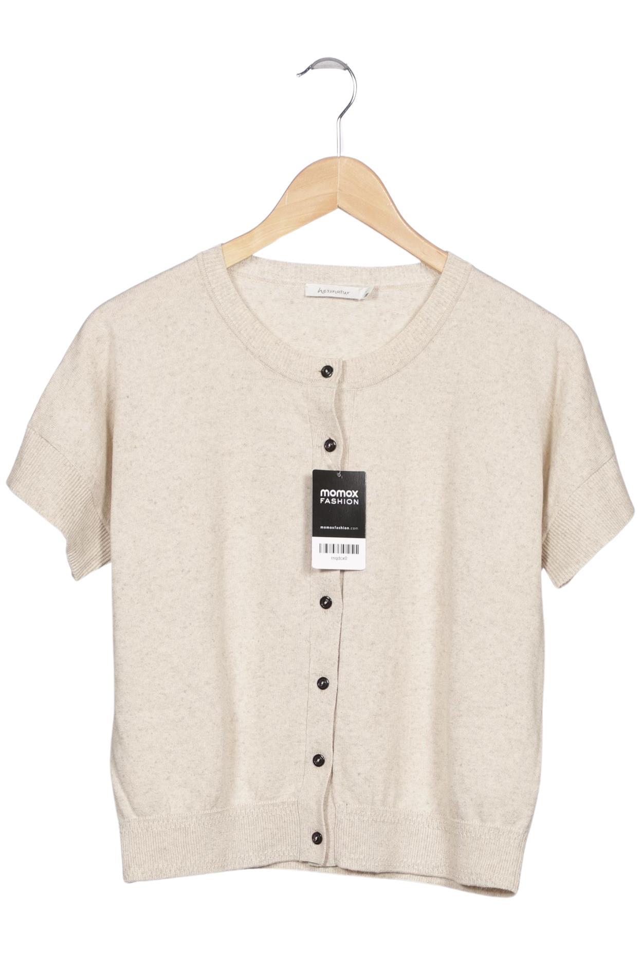 

hessnatur Damen Strickjacke, beige, Gr. 38