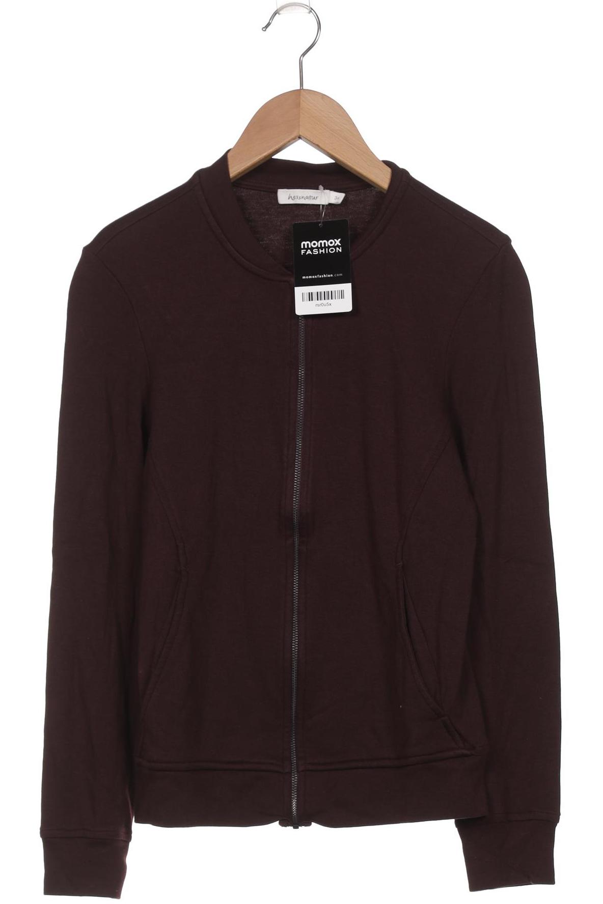 

hessnatur Damen Strickjacke, bordeaux, Gr. 34