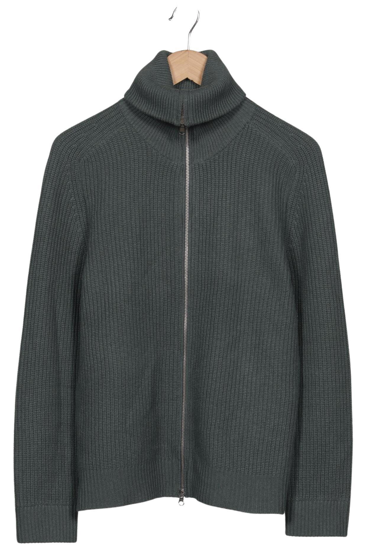 

hessnatur Damen Strickjacke, grün, Gr. 42