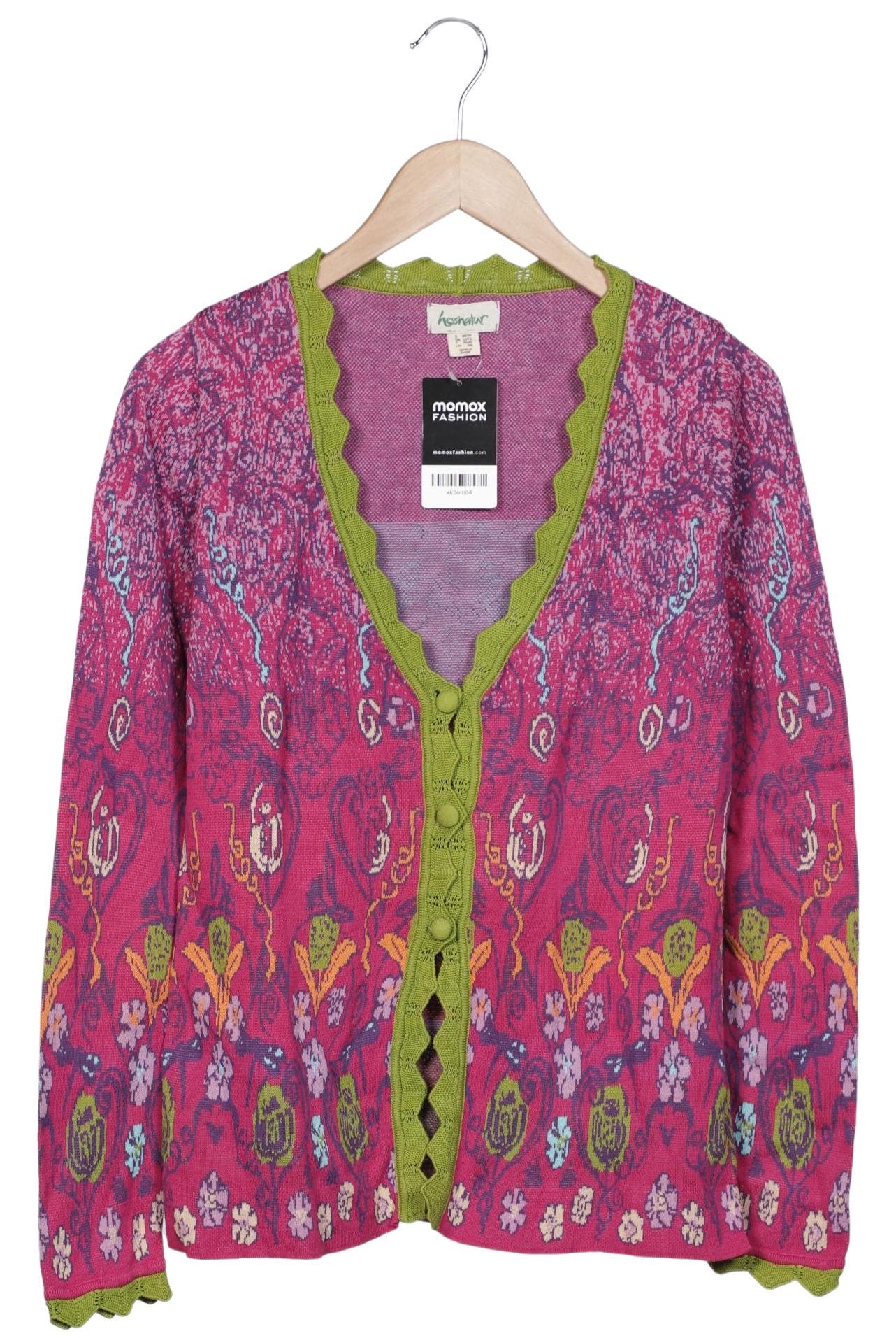 

hessnatur Damen Strickjacke, pink, Gr. 36