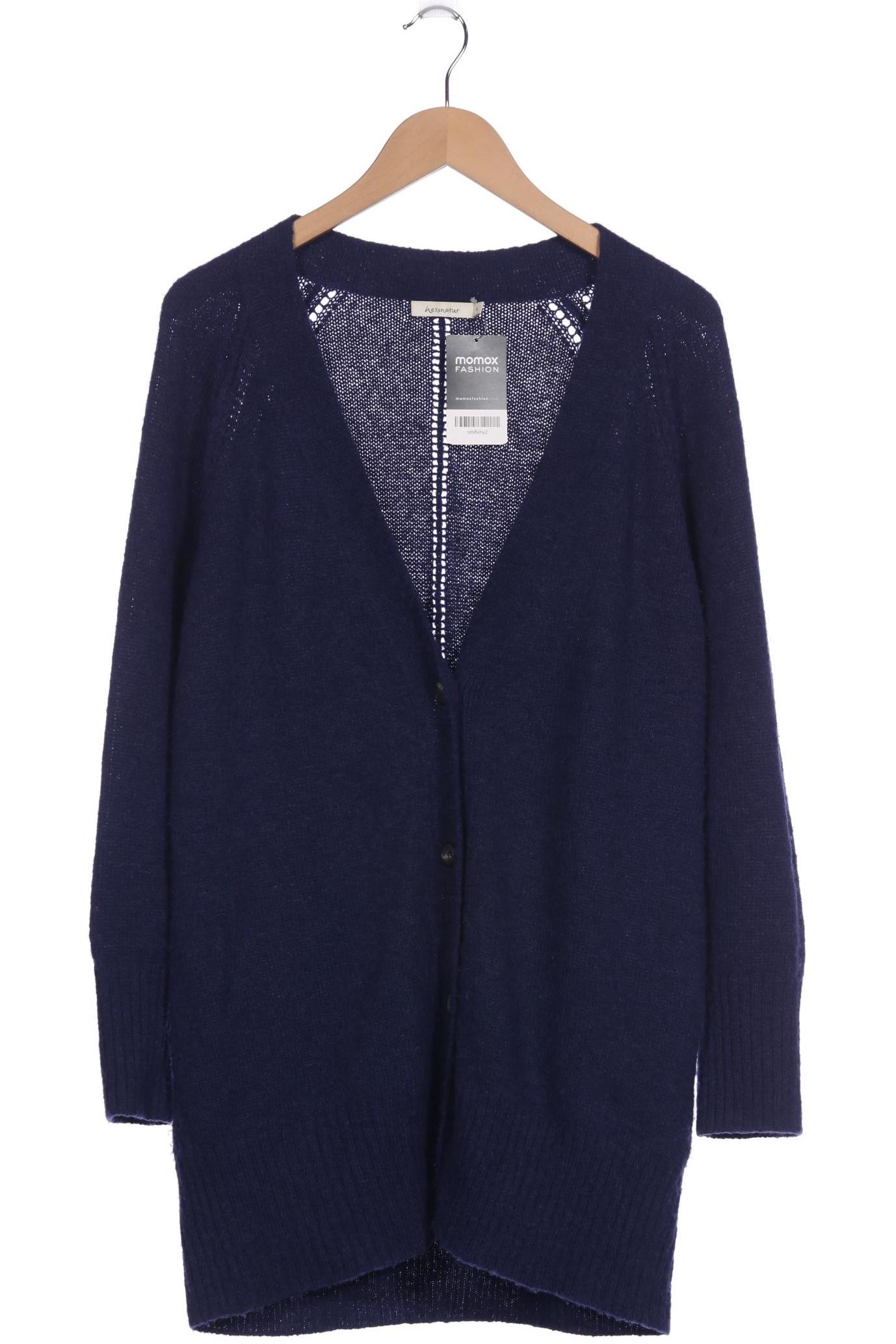 

hessnatur Damen Strickjacke, marineblau, Gr. 38