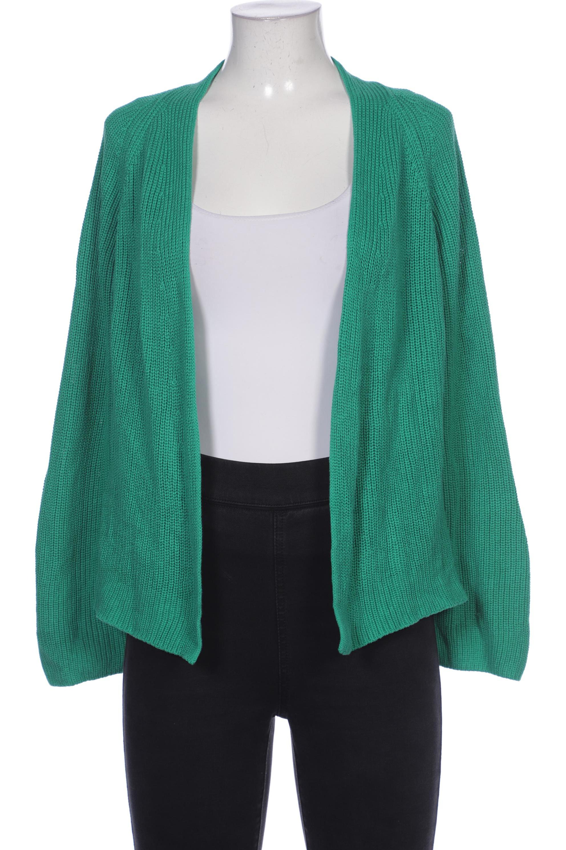 

hessnatur Damen Strickjacke, grün, Gr. 38