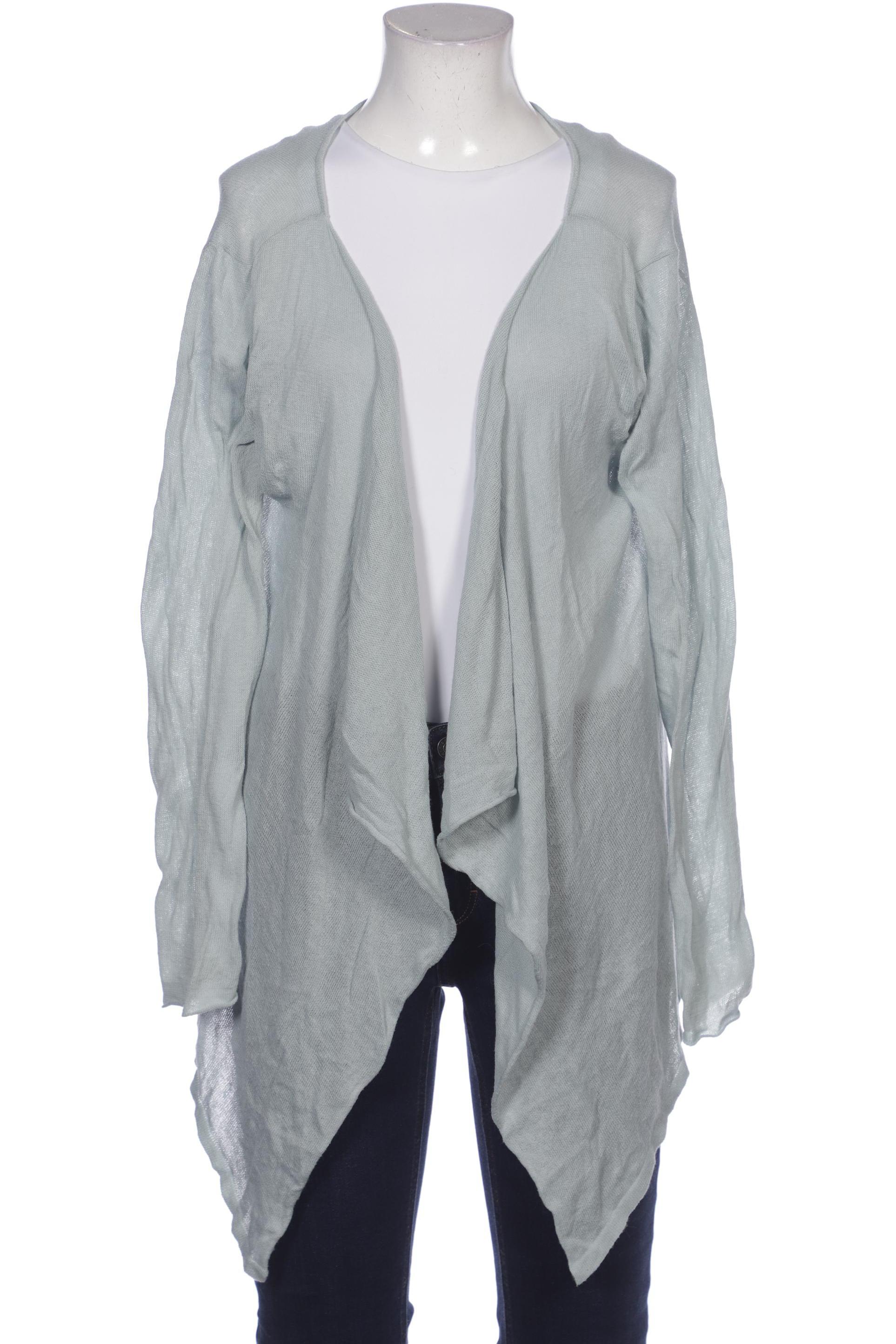 

hessnatur Damen Strickjacke, türkis, Gr. 38