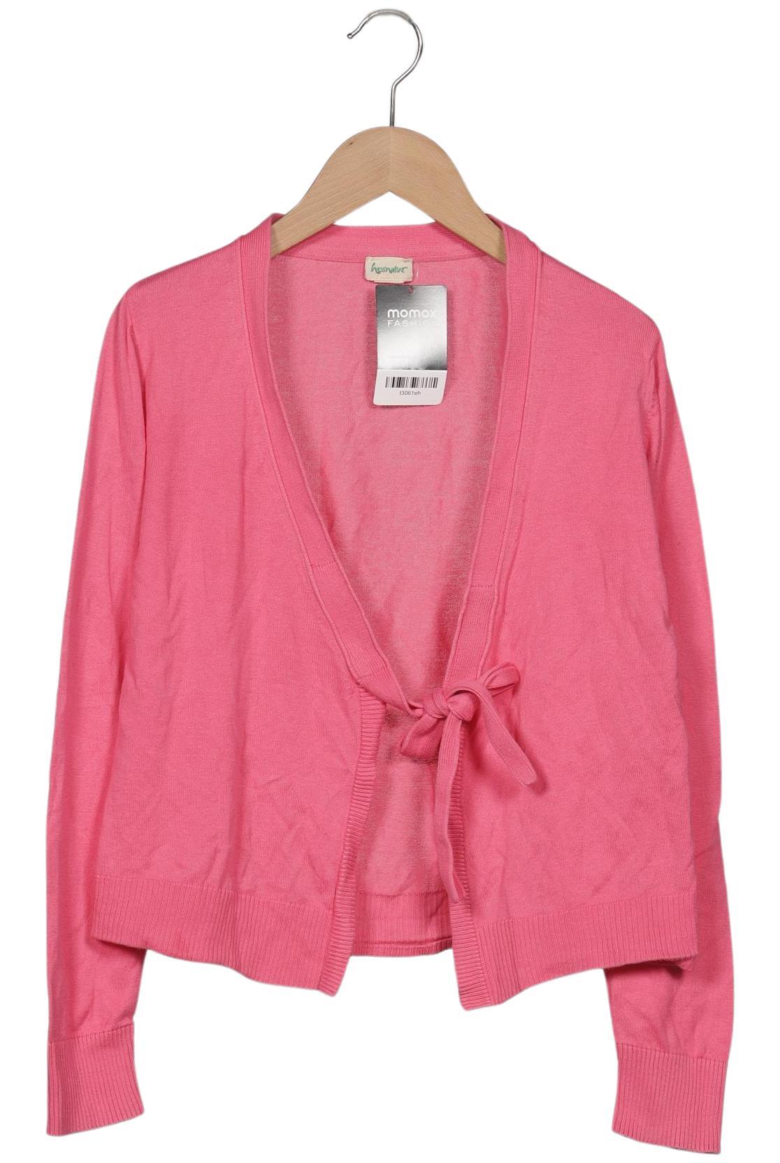 

hessnatur Damen Strickjacke, pink, Gr. 34