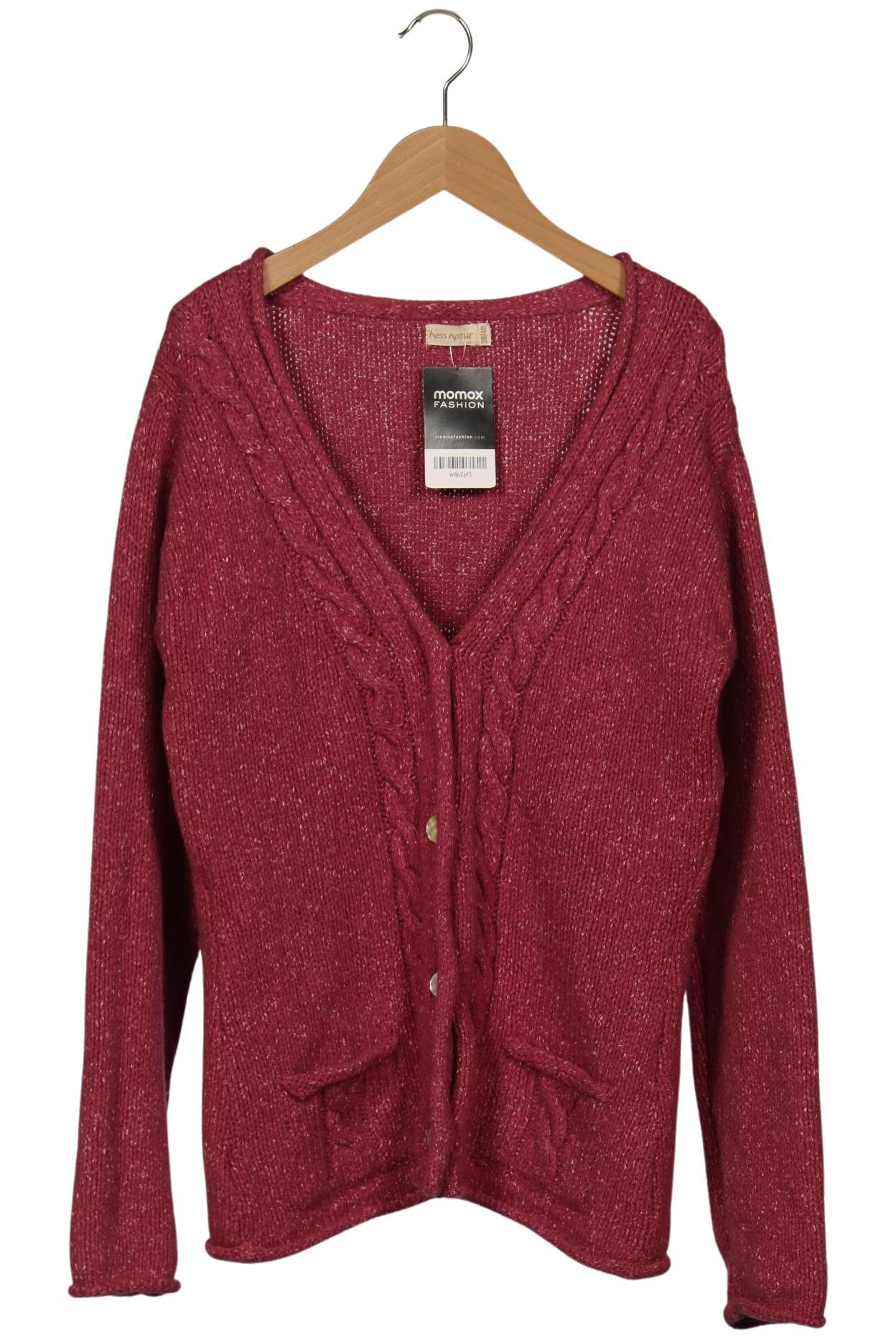 

hessnatur Damen Strickjacke, pink, Gr. 38