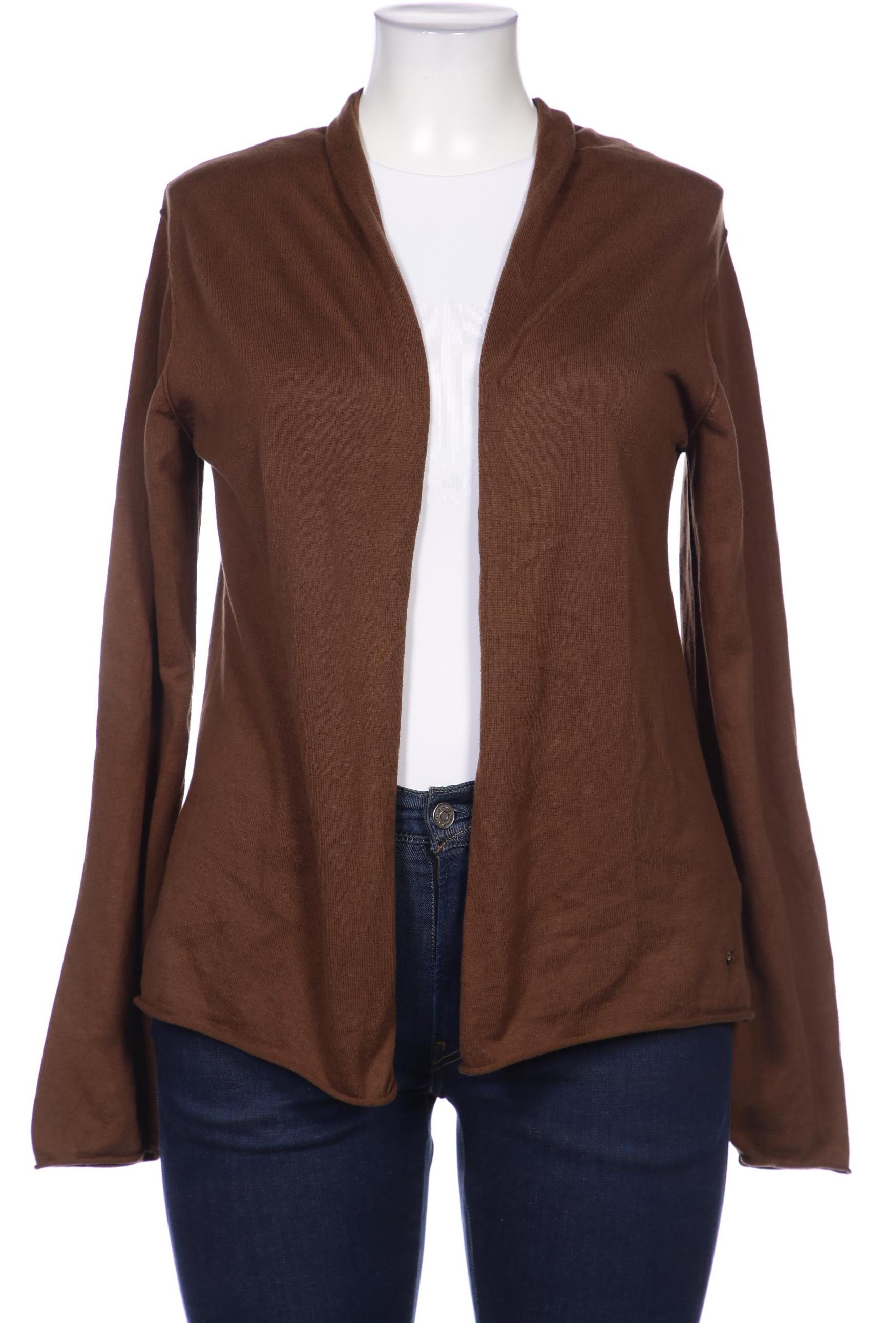 

hessnatur Damen Strickjacke, braun, Gr. 42
