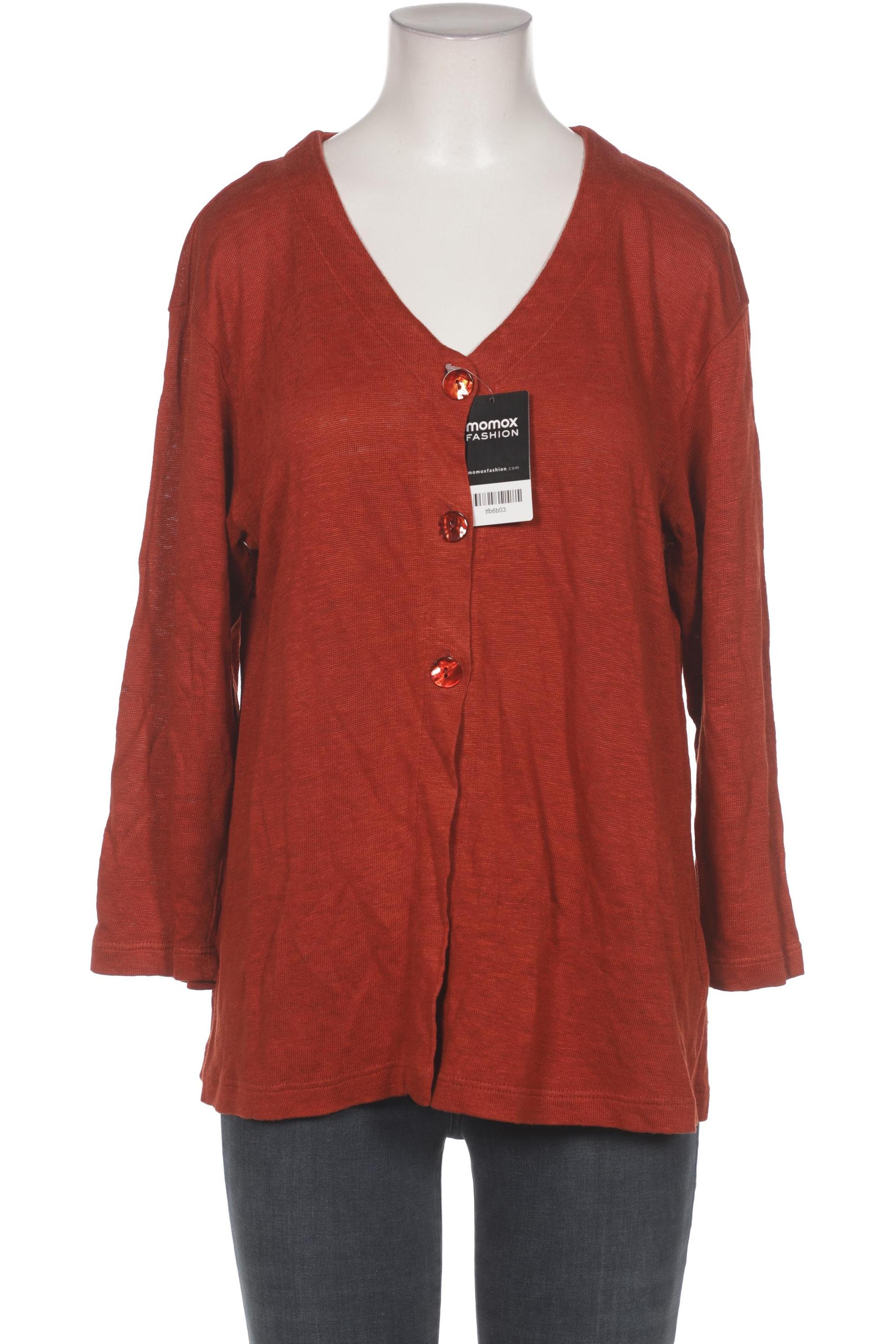 

hessnatur Damen Strickjacke, rot, Gr. 40