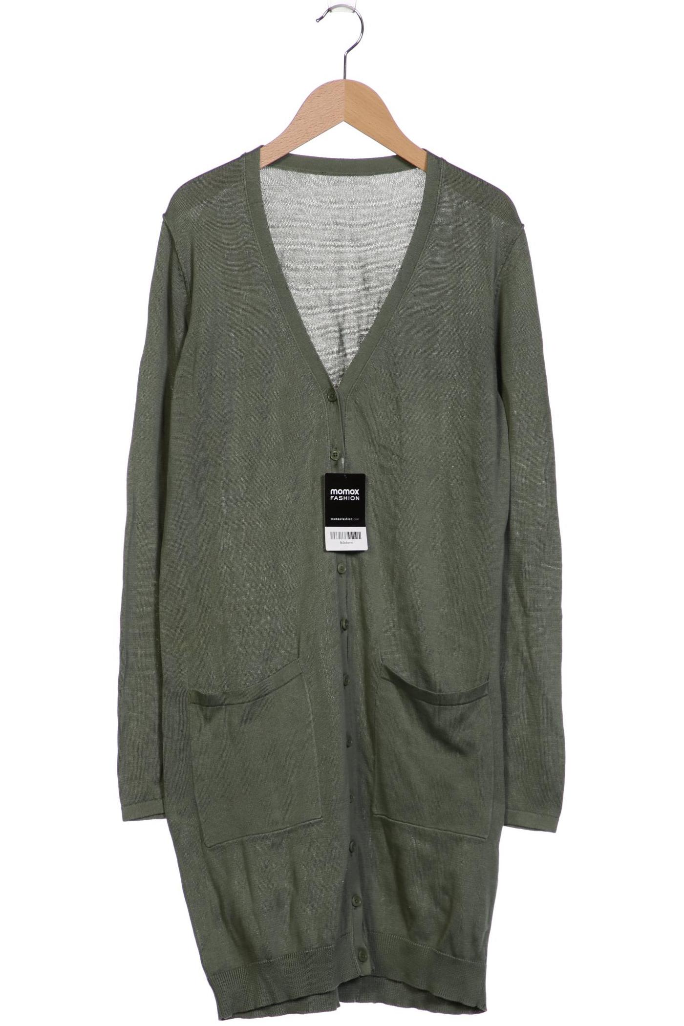 

hessnatur Damen Strickjacke, grün, Gr. 42