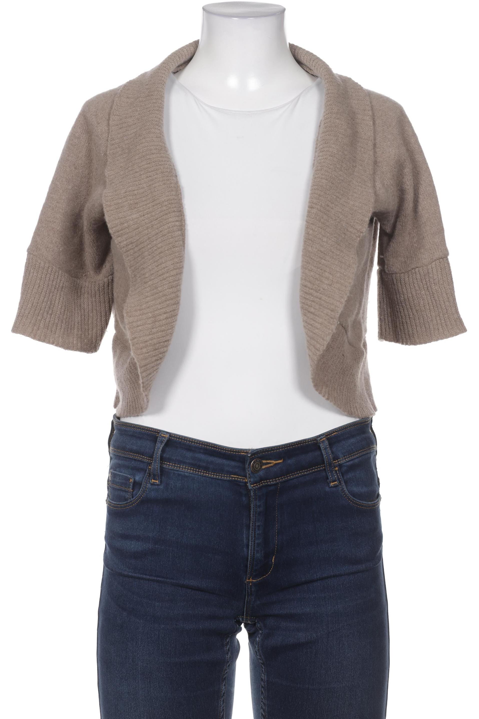

hessnatur Damen Strickjacke, beige, Gr. 42