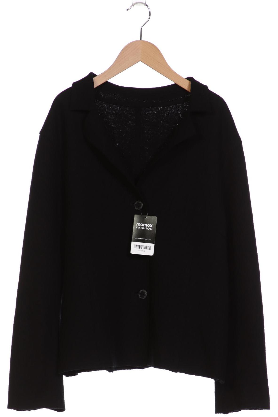 

hessnatur Damen Strickjacke, schwarz, Gr. 44