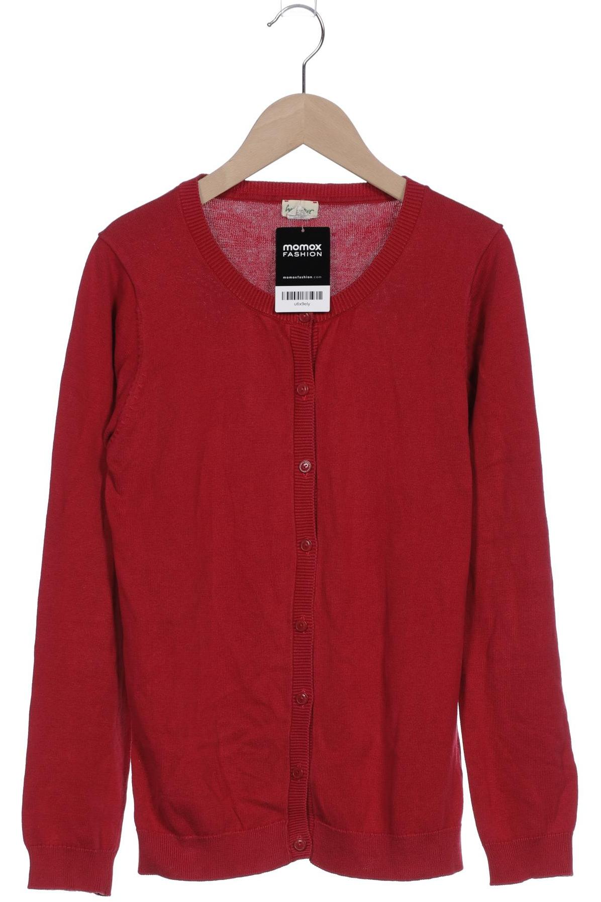 

hessnatur Damen Strickjacke, rot, Gr. 34