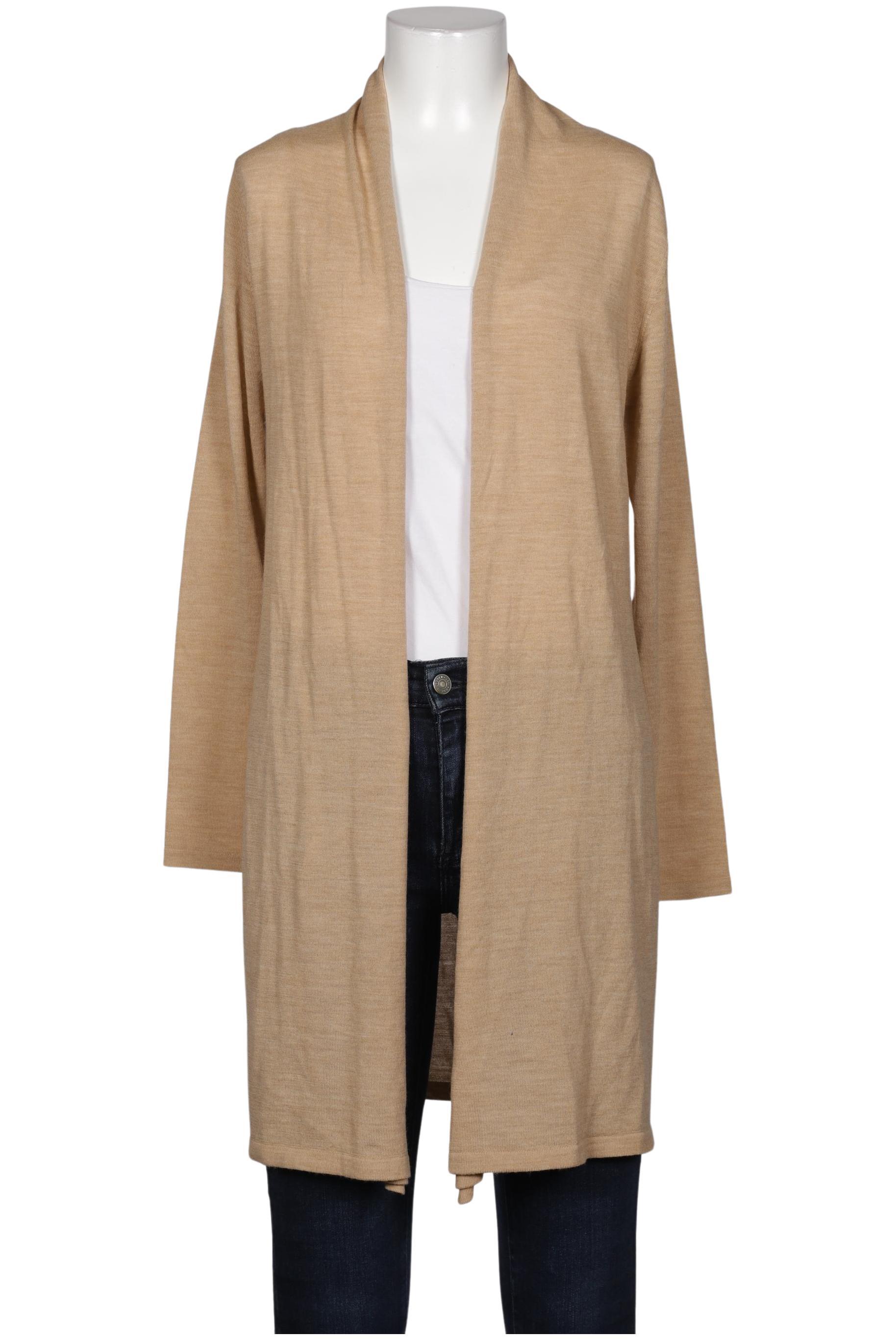 

hessnatur Damen Strickjacke, beige, Gr. 38