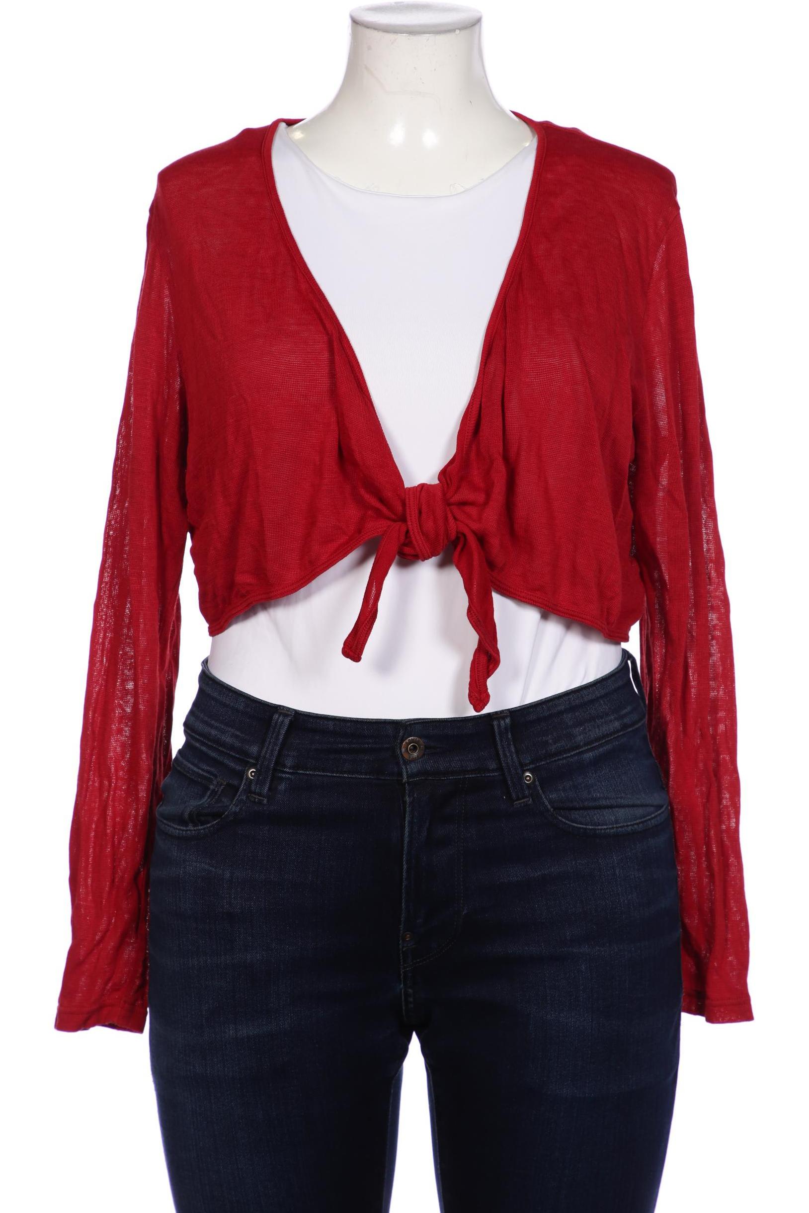 

hessnatur Damen Strickjacke, rot, Gr. 44
