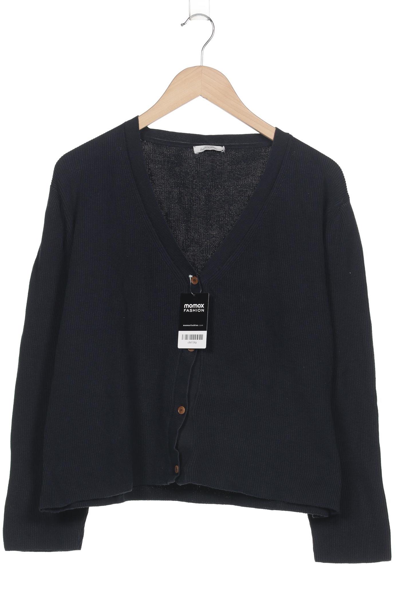 

hessnatur Damen Strickjacke, marineblau, Gr. 46