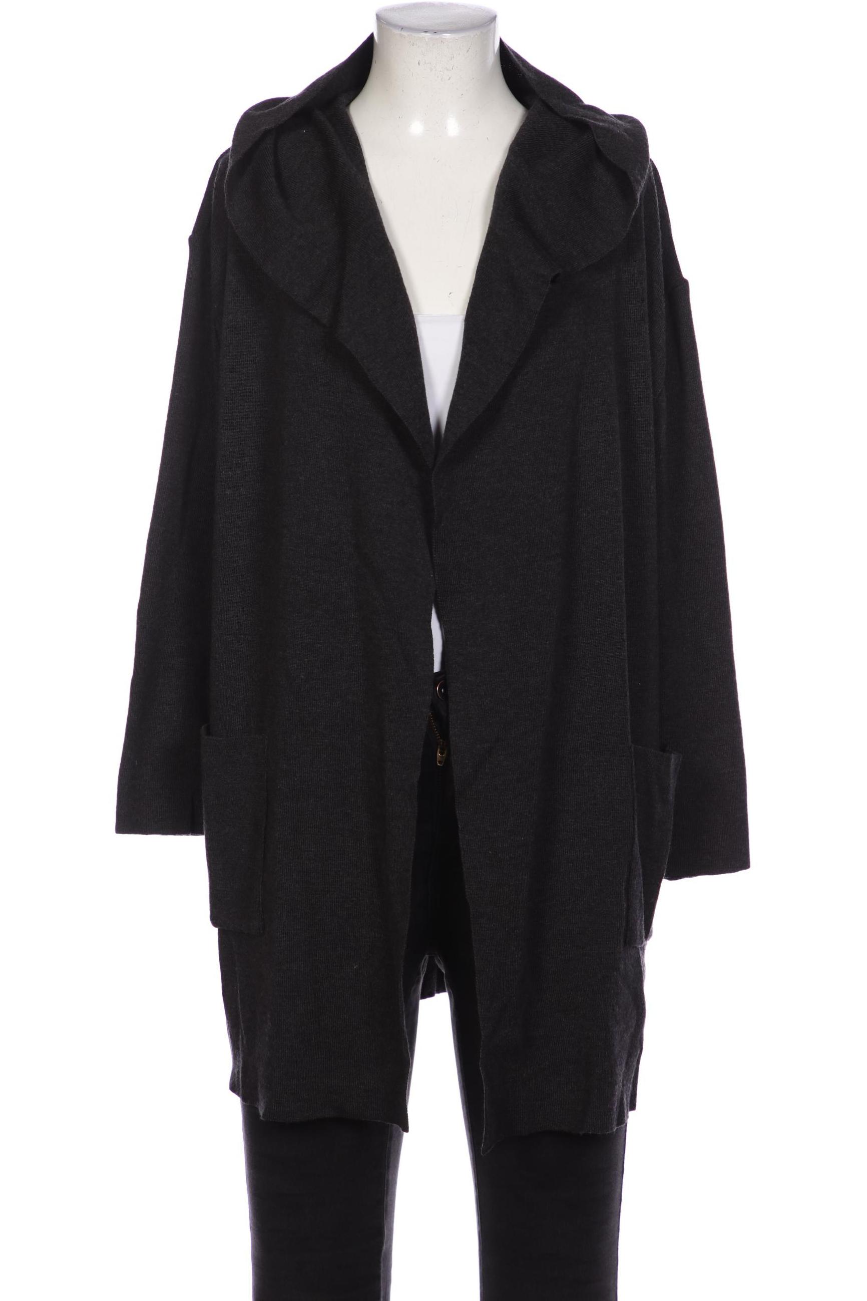 

hessnatur Damen Strickjacke, grau, Gr. 34