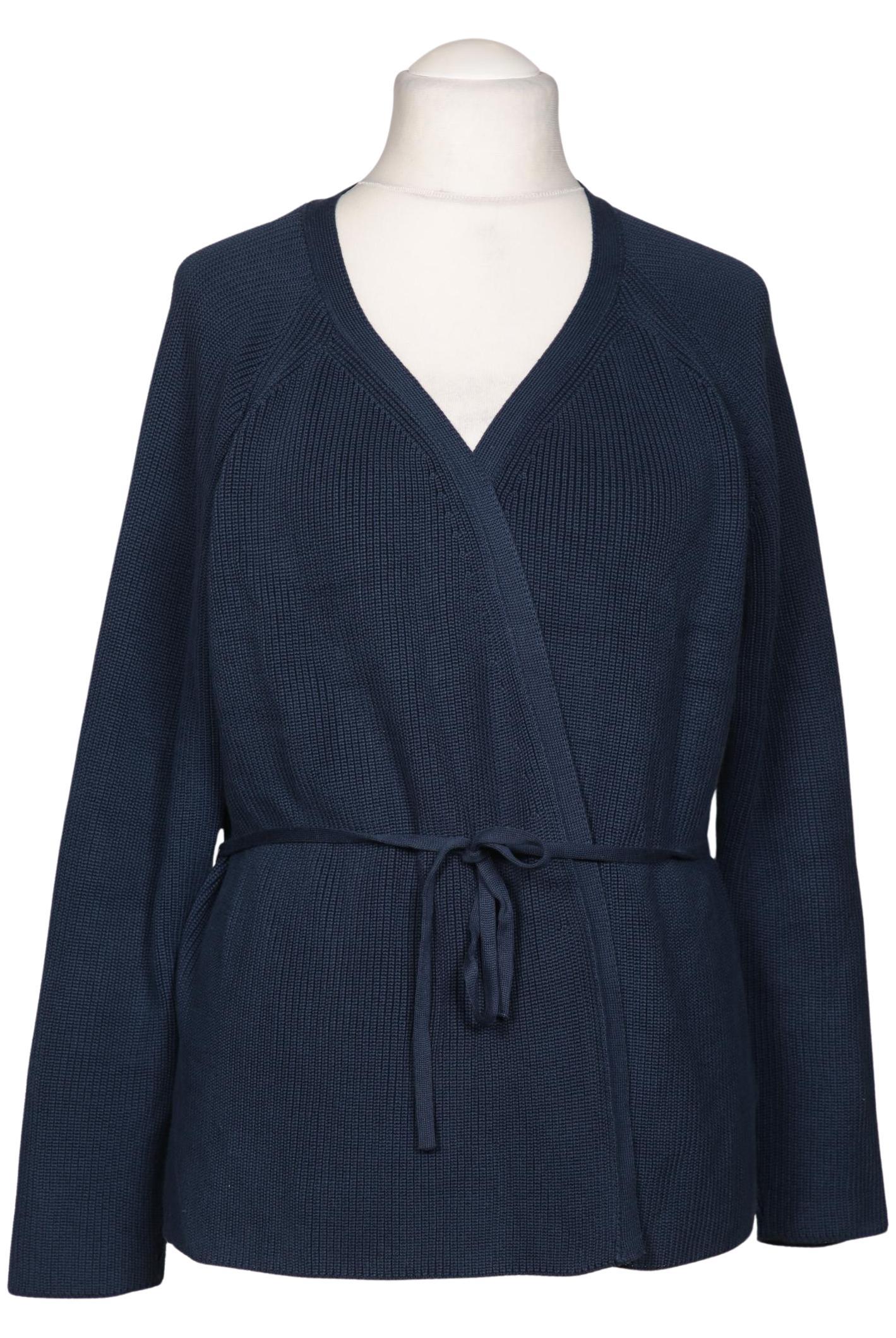 

hessnatur Damen Strickjacke, marineblau, Gr. 42