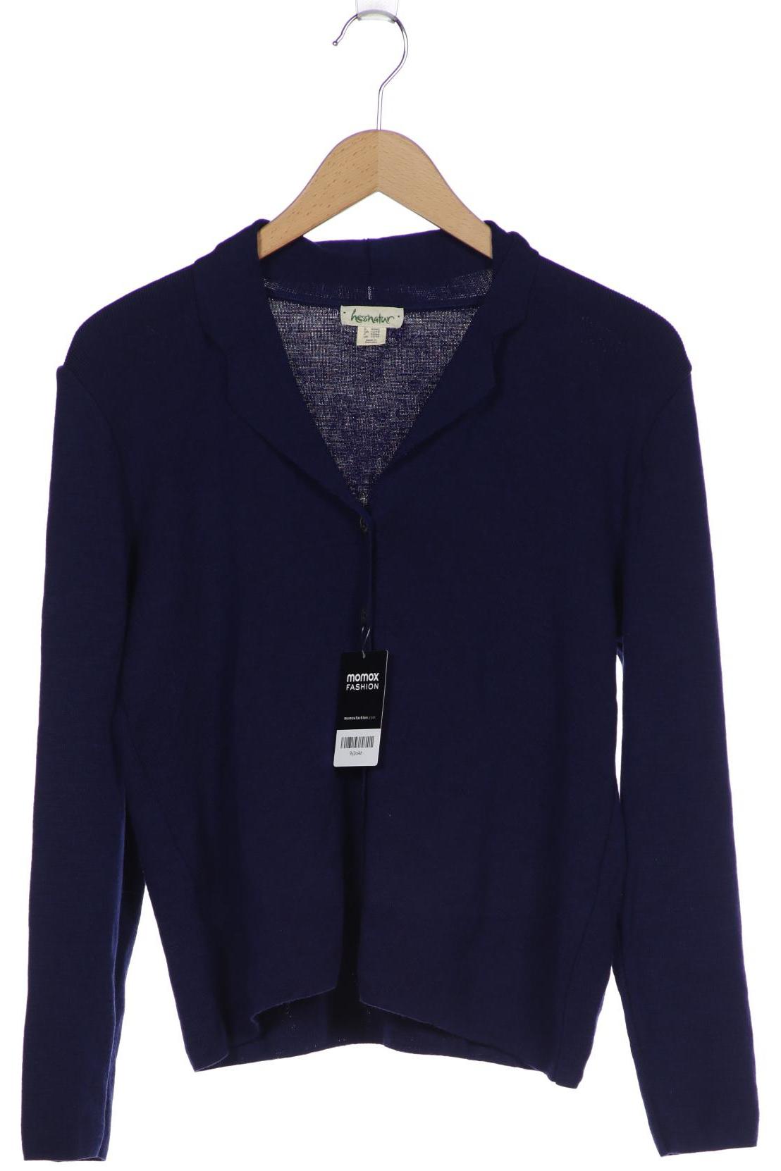 

hessnatur Damen Strickjacke, marineblau