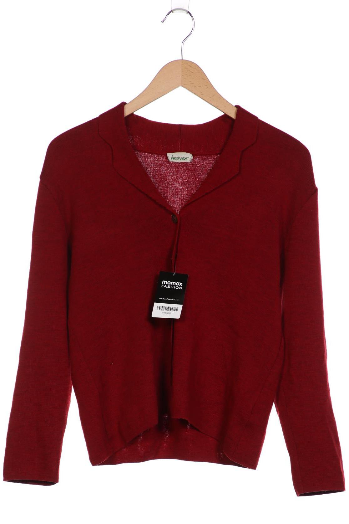 

hessnatur Damen Strickjacke, rot, Gr. 40