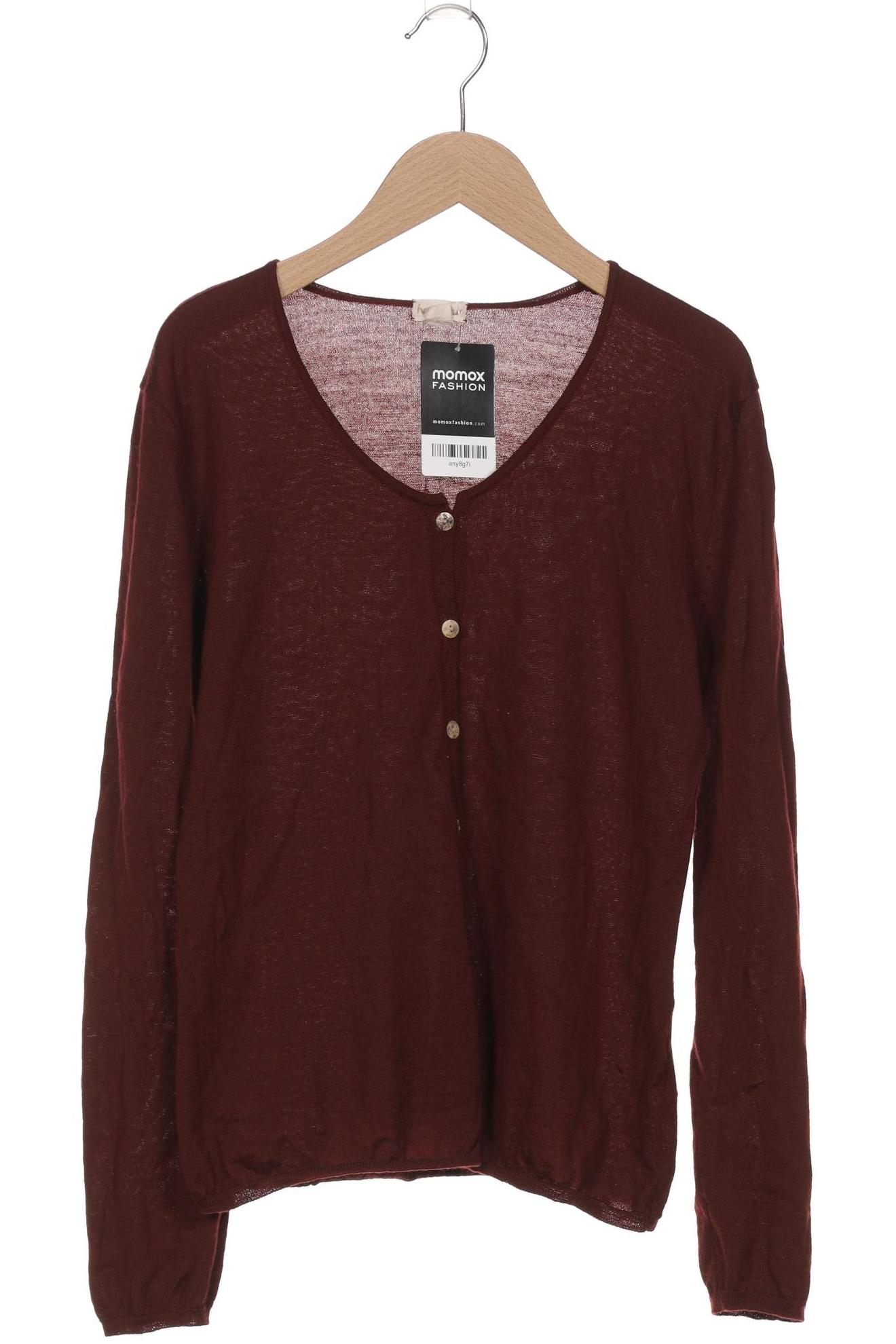 

hessnatur Damen Strickjacke, bordeaux, Gr. 38