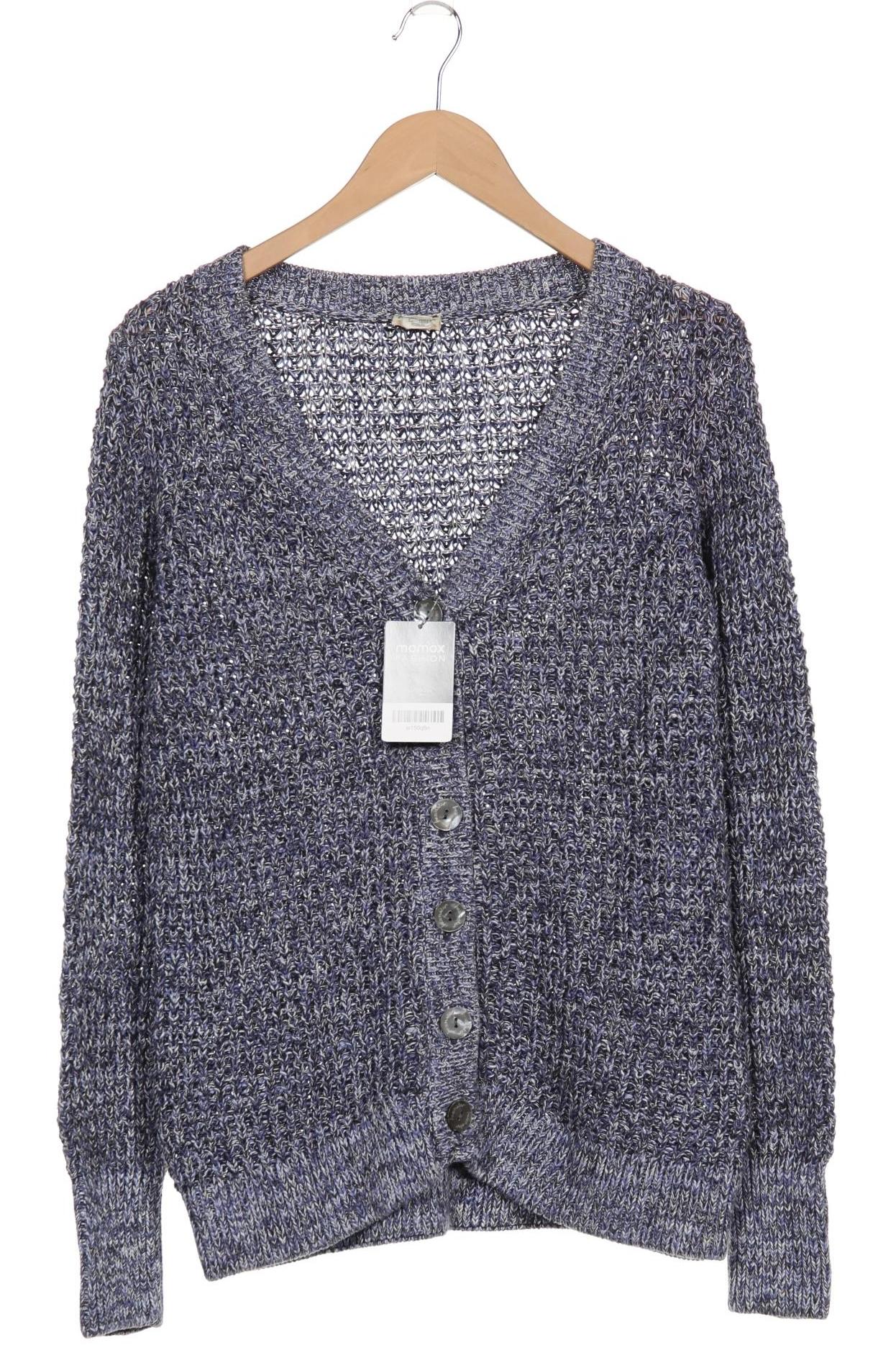 

hessnatur Damen Strickjacke, blau, Gr. 40
