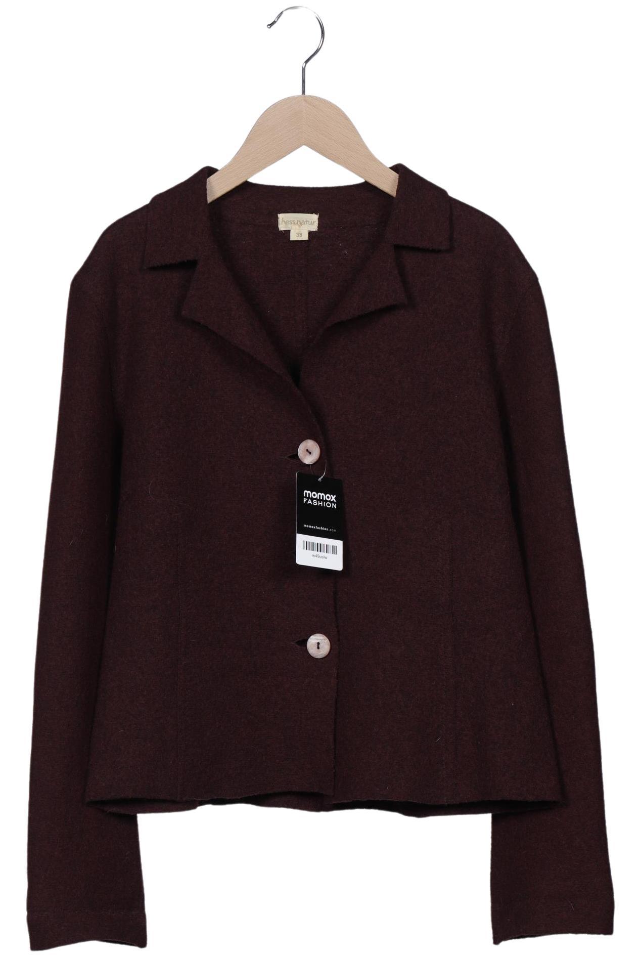 

hessnatur Damen Strickjacke, bordeaux, Gr. 38