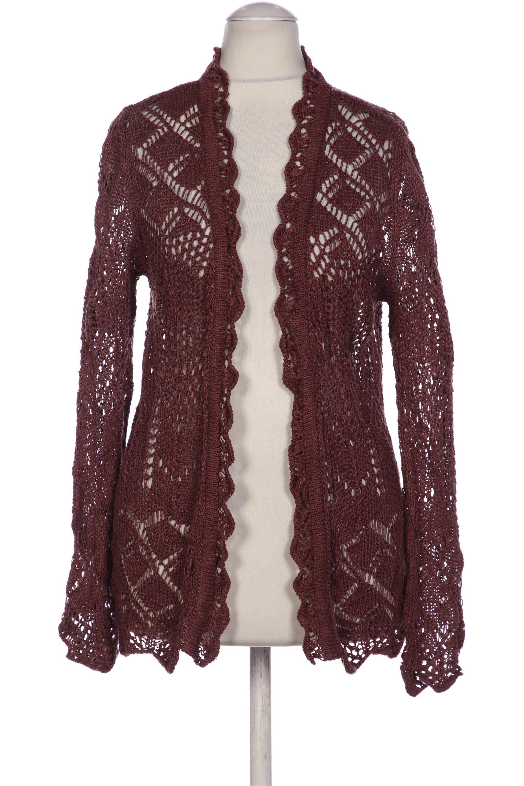 

hessnatur Damen Strickjacke, bordeaux, Gr. 34