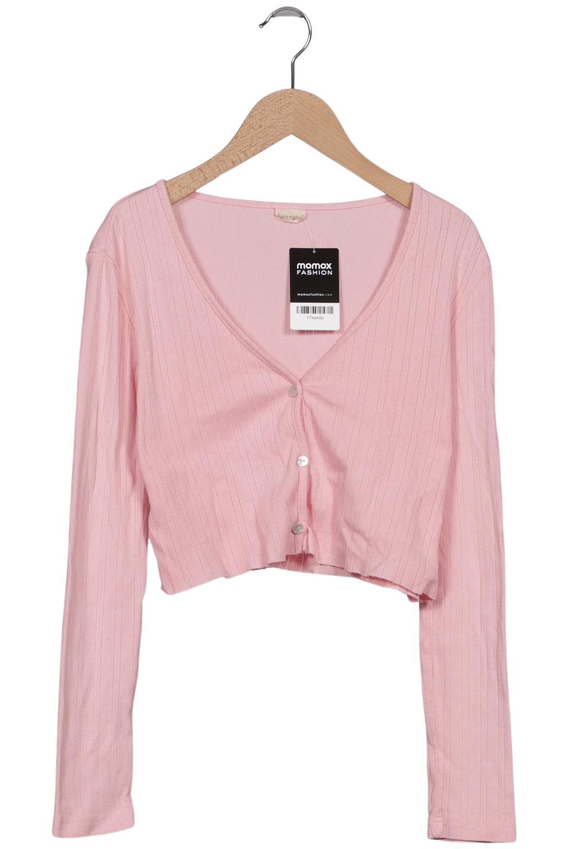 

hessnatur Damen Strickjacke, pink, Gr. 38