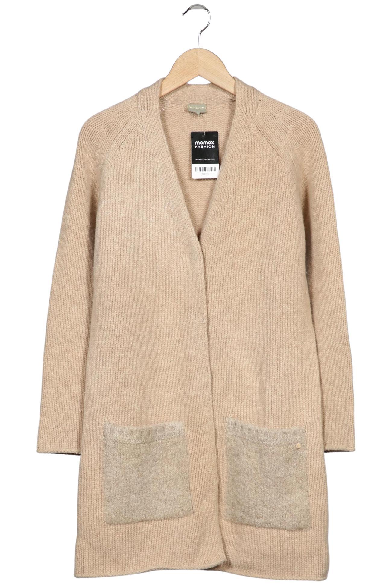 

hessnatur Damen Strickjacke, beige, Gr. 36