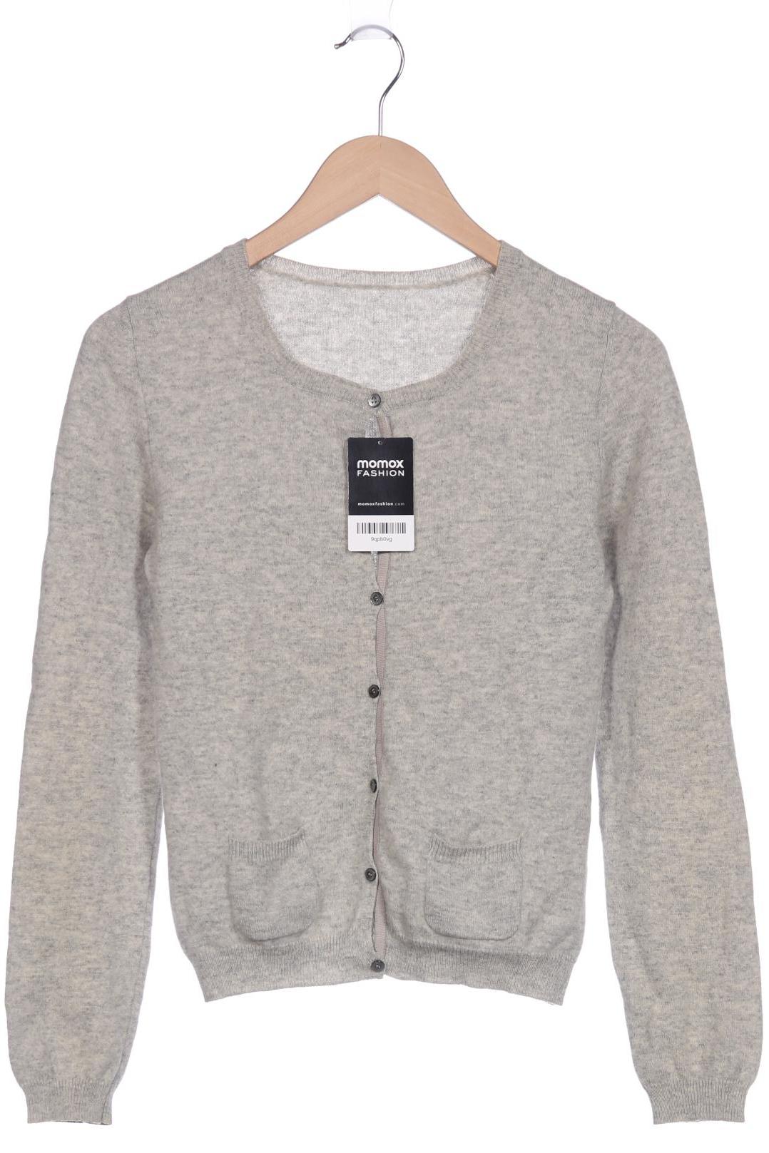 

hessnatur Damen Strickjacke, grau, Gr. 36