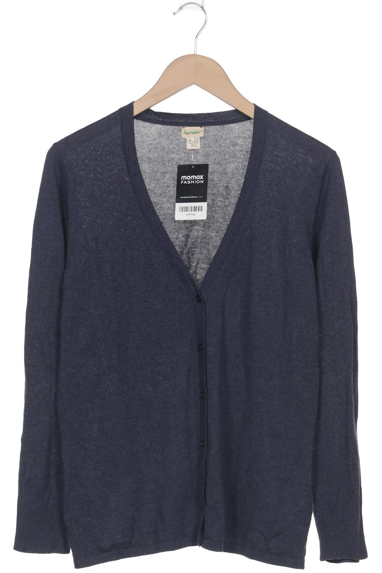 

hessnatur Damen Strickjacke, marineblau, Gr. 40